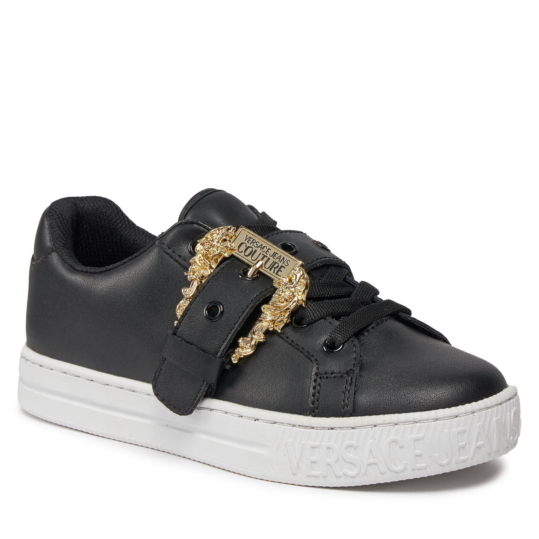 Versace Jeans Couture Sneakersy 75VA3SK9 Čierna - Pepit.sk