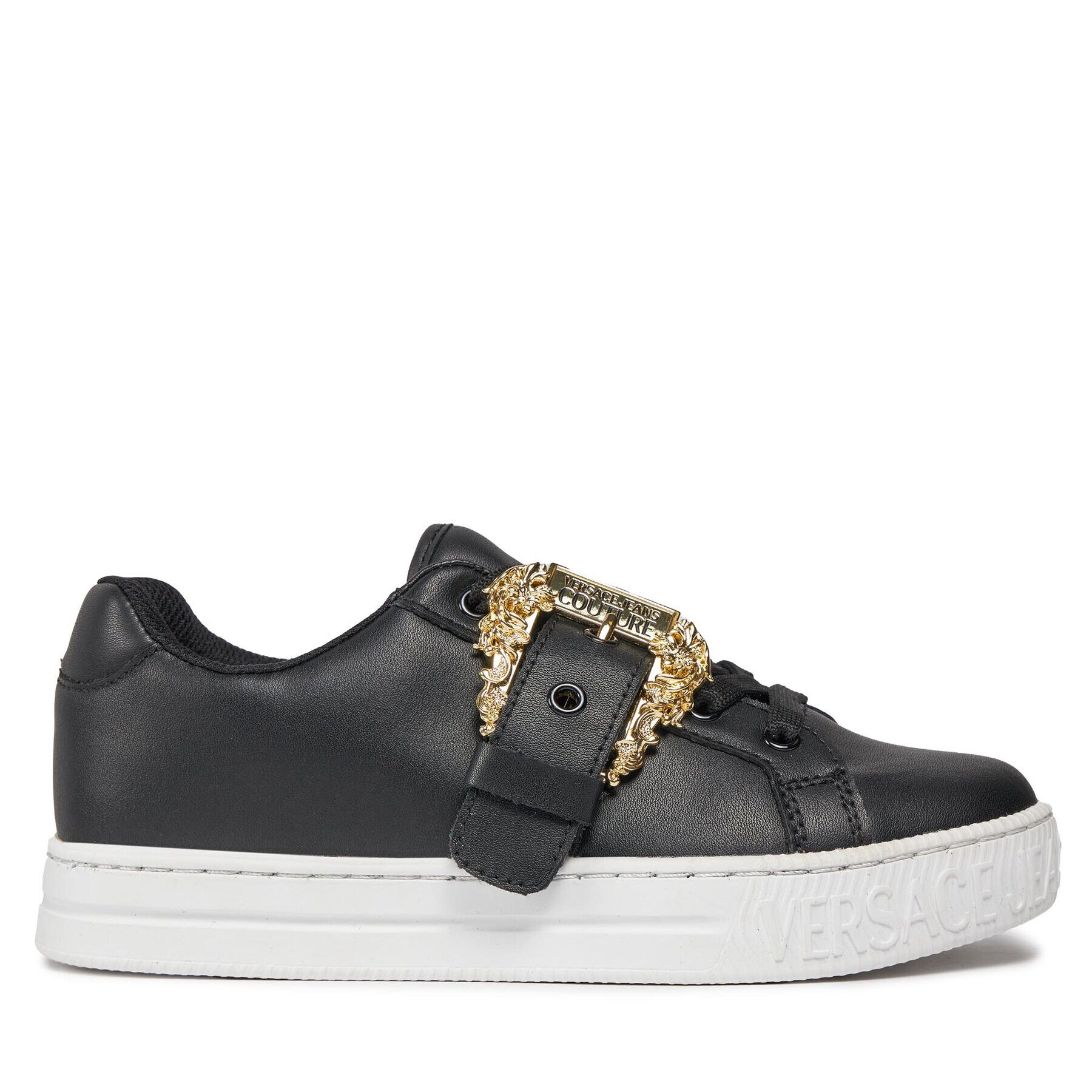 Versace Jeans Couture Sneakersy 75VA3SK9 Čierna - Pepit.sk