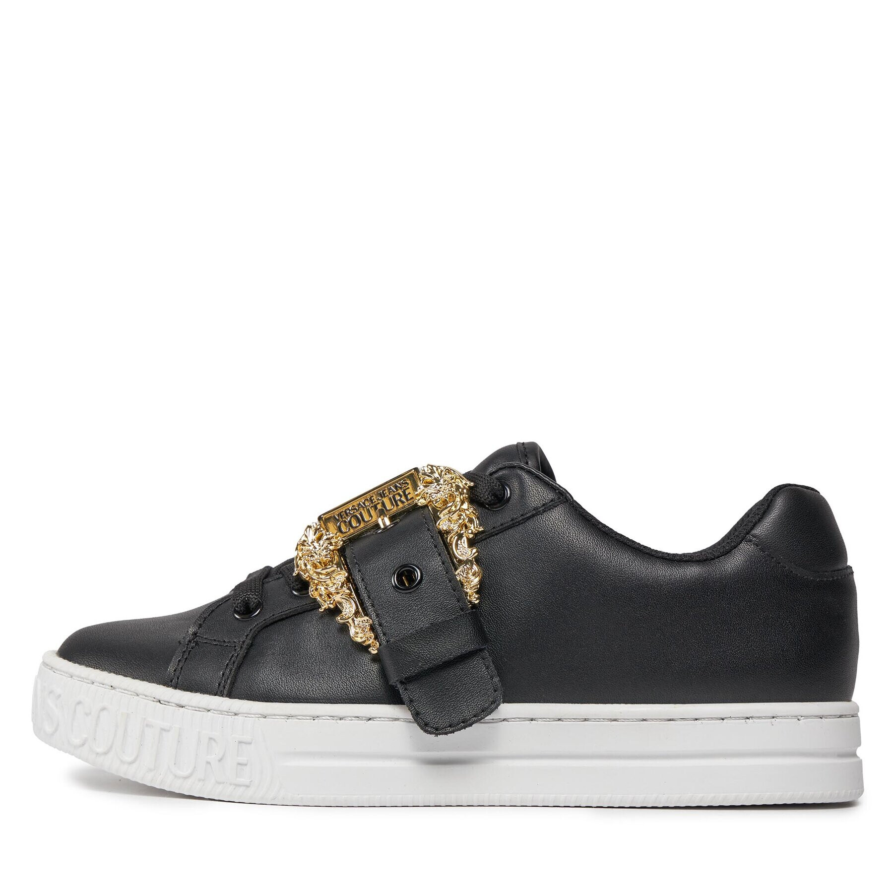 Versace Jeans Couture Sneakersy 75VA3SK9 Čierna - Pepit.sk