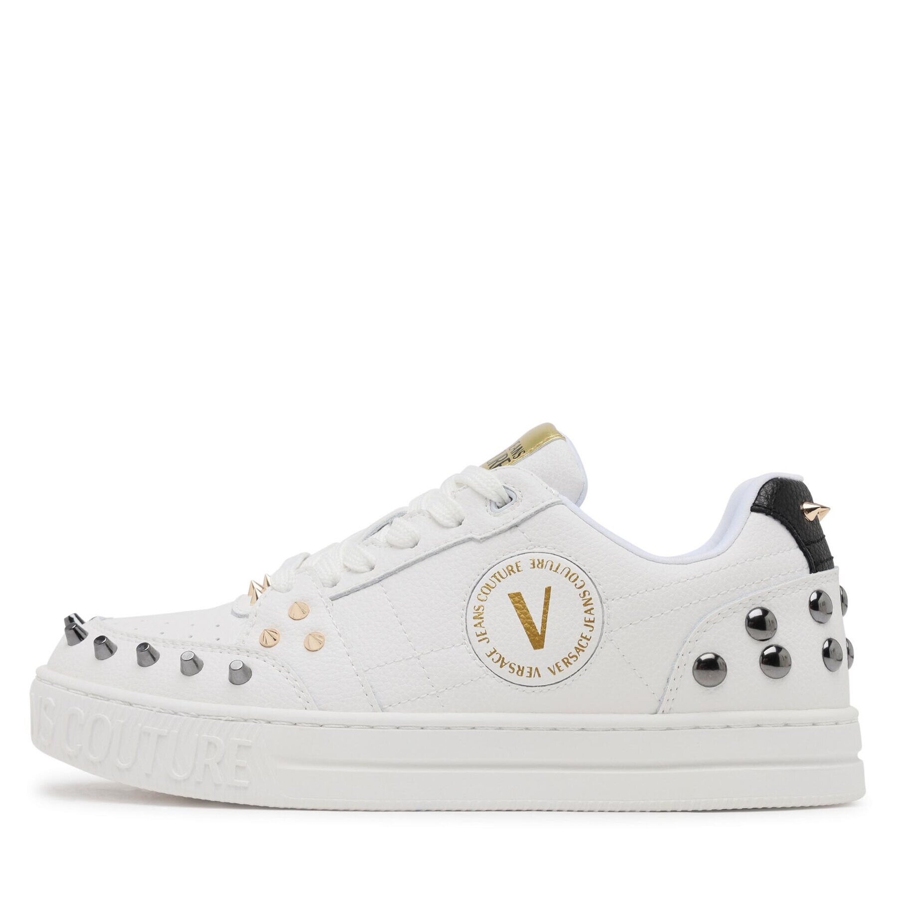 Versace Jeans Couture Sneakersy 75VA3SKC Biela - Pepit.sk