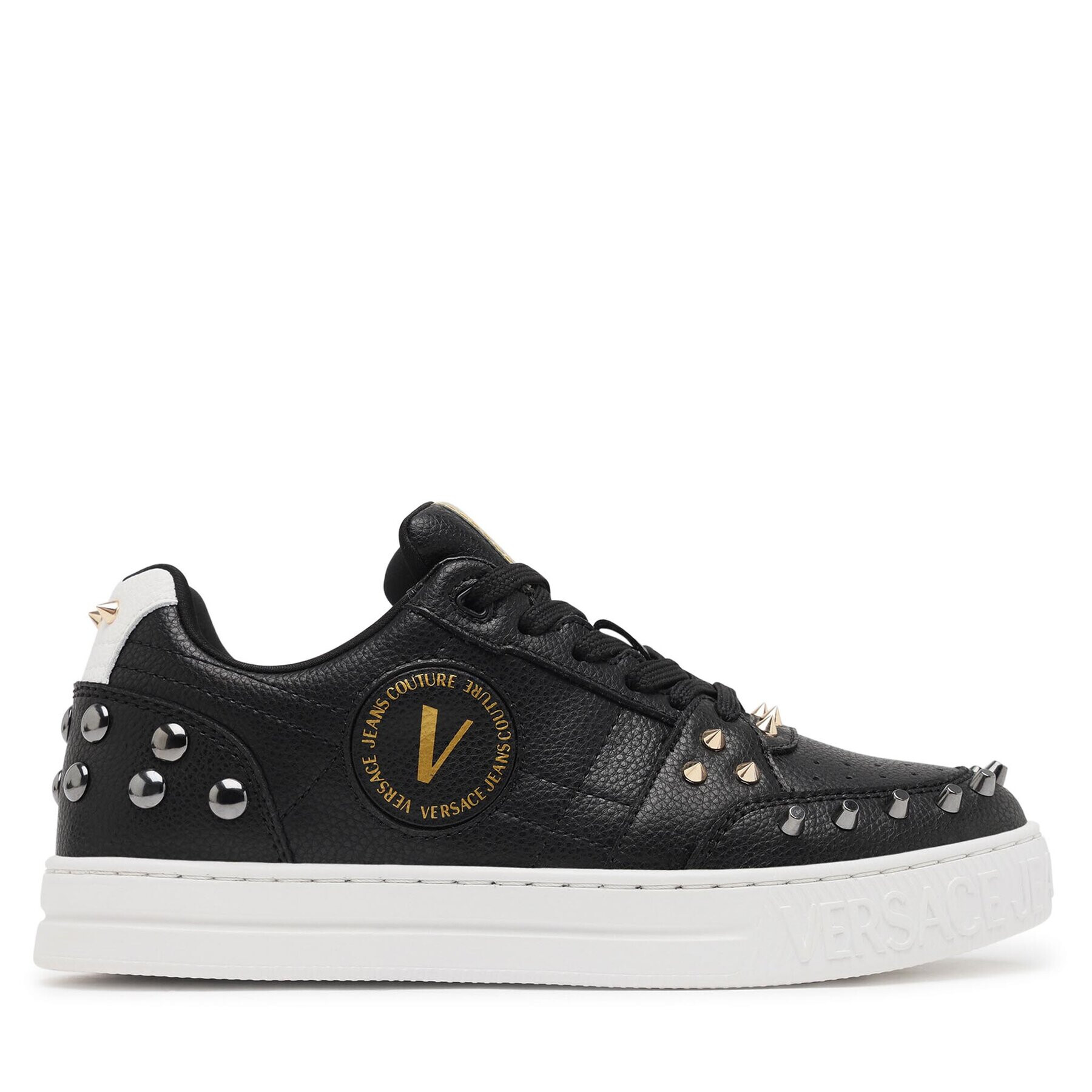 Versace Jeans Couture Sneakersy 75VA3SKC Čierna - Pepit.sk