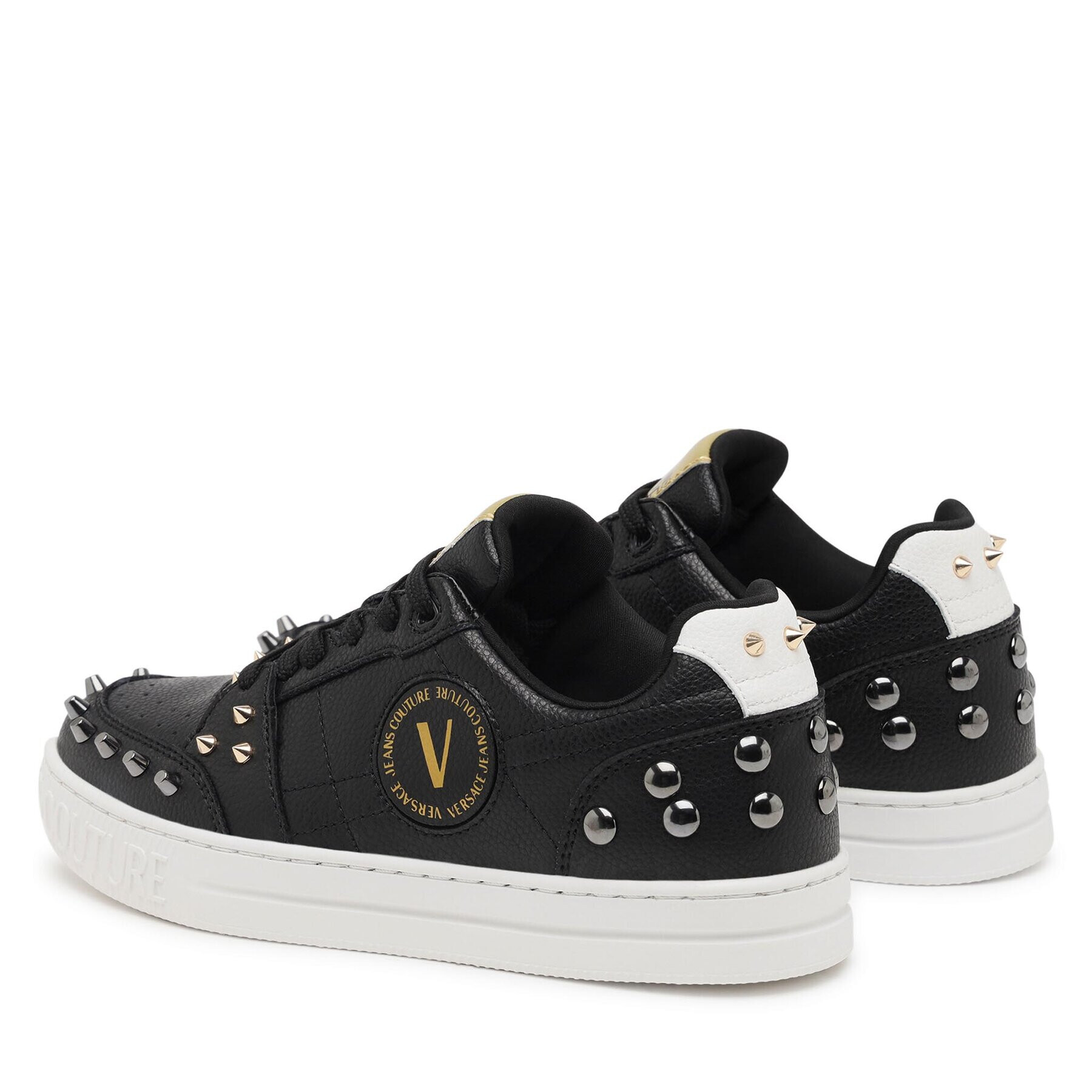 Versace Jeans Couture Sneakersy 75VA3SKC Čierna - Pepit.sk