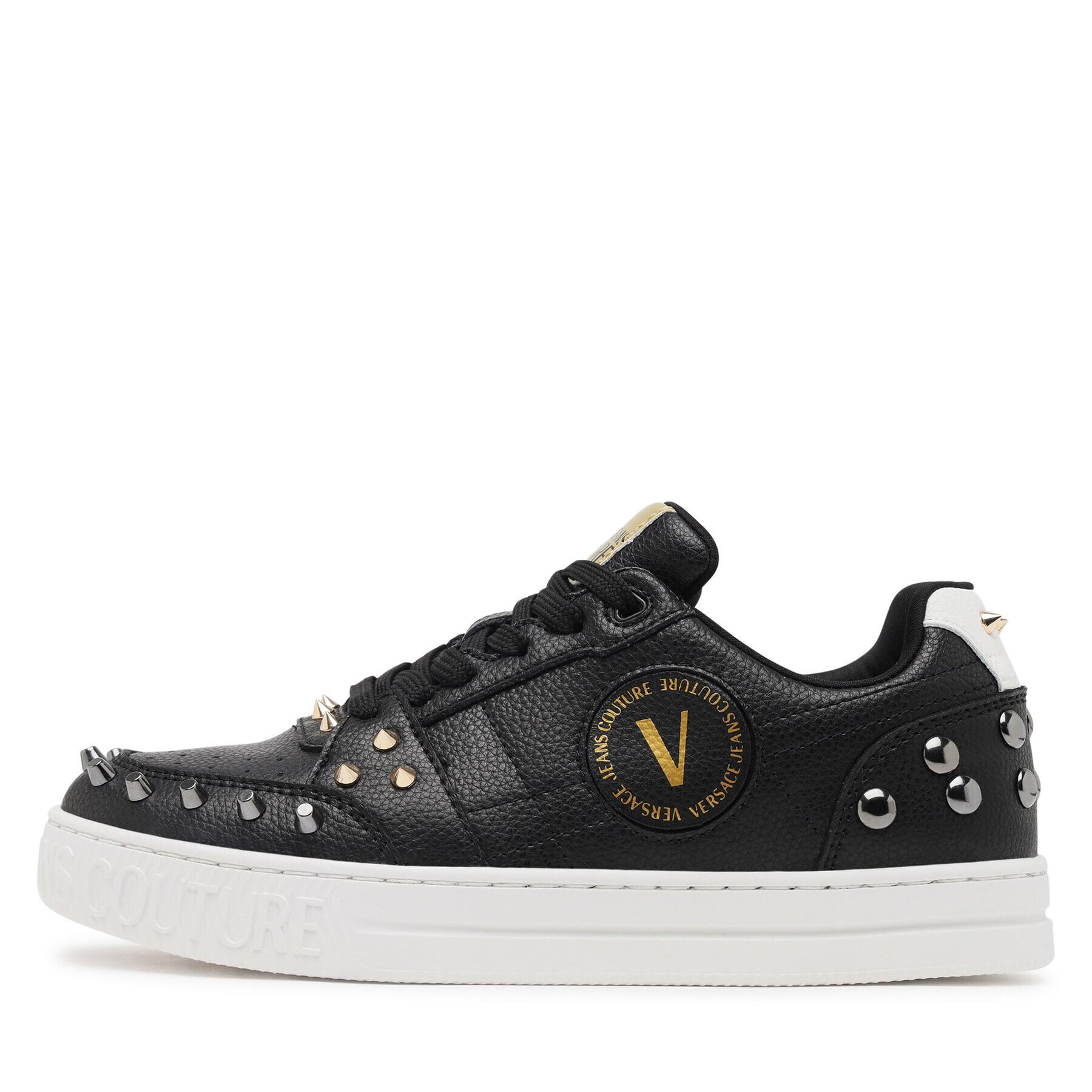 Versace Jeans Couture Sneakersy 75VA3SKC Čierna - Pepit.sk