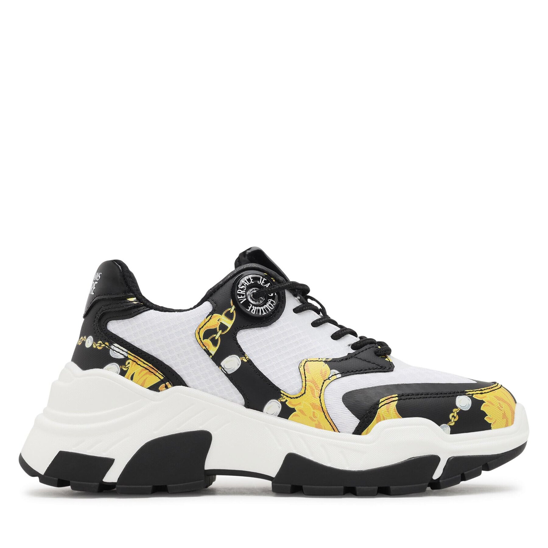 Versace Jeans Couture Sneakersy 75VA3SP1 Biela - Pepit.sk