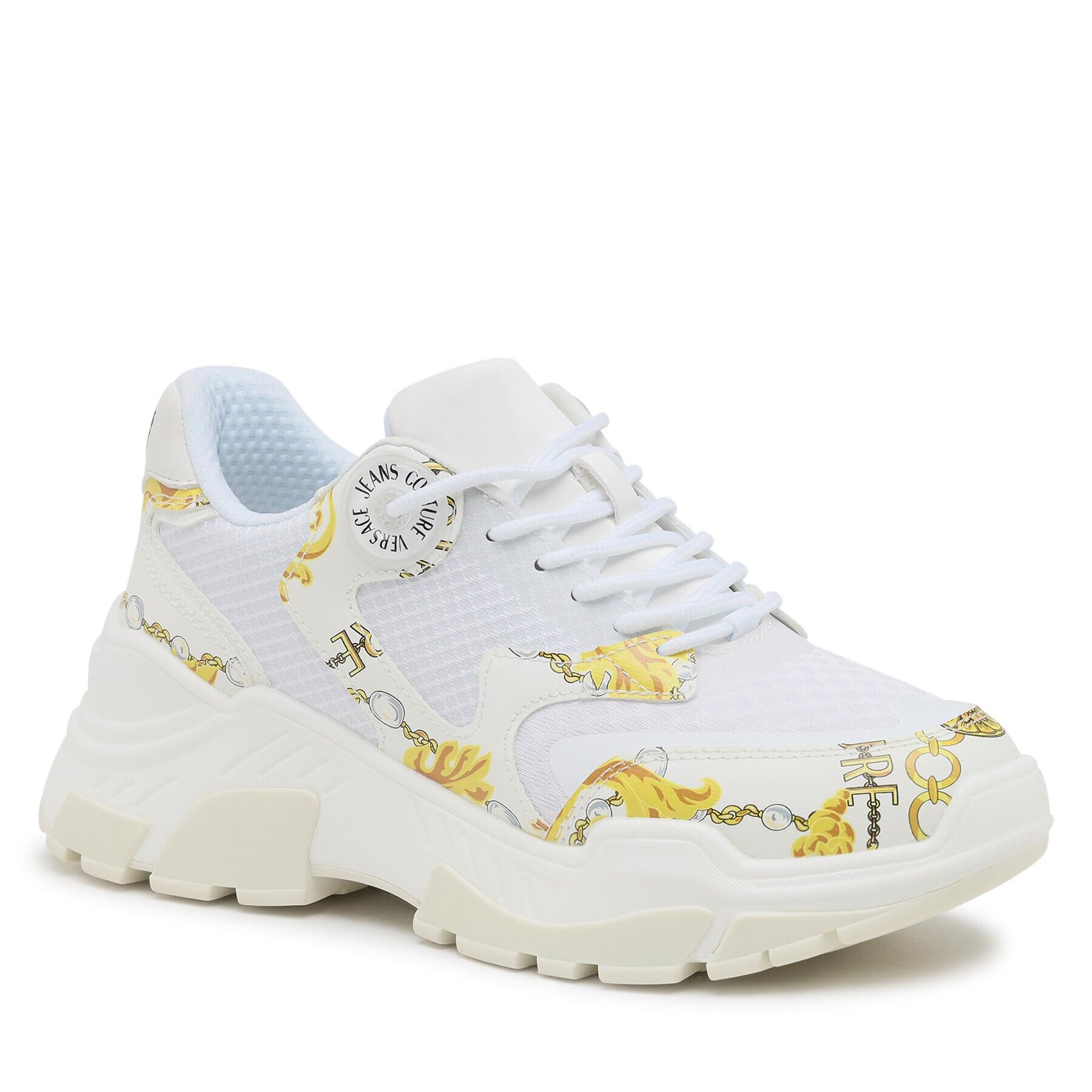 Versace Jeans Couture Sneakersy 75VA3SP1 Biela - Pepit.sk