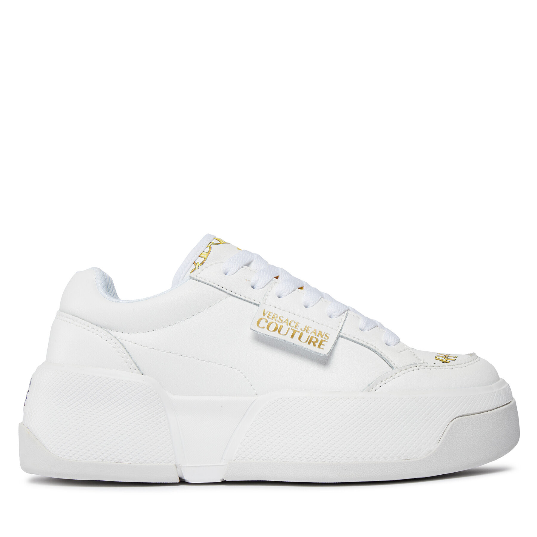 Versace Jeans Couture Sneakersy 75VA3ST2 Biela - Pepit.sk