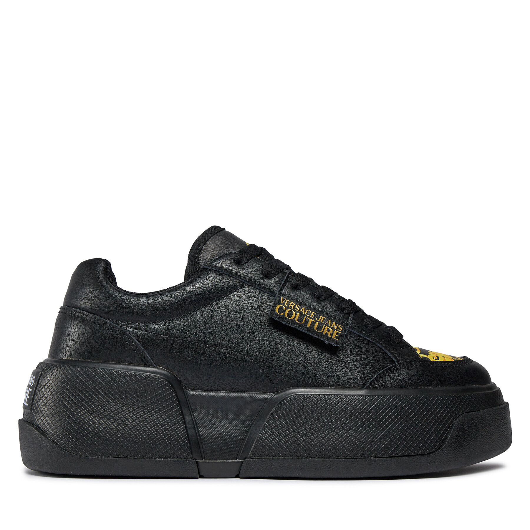 Versace Jeans Couture Sneakersy 75VA3ST2 Čierna - Pepit.sk