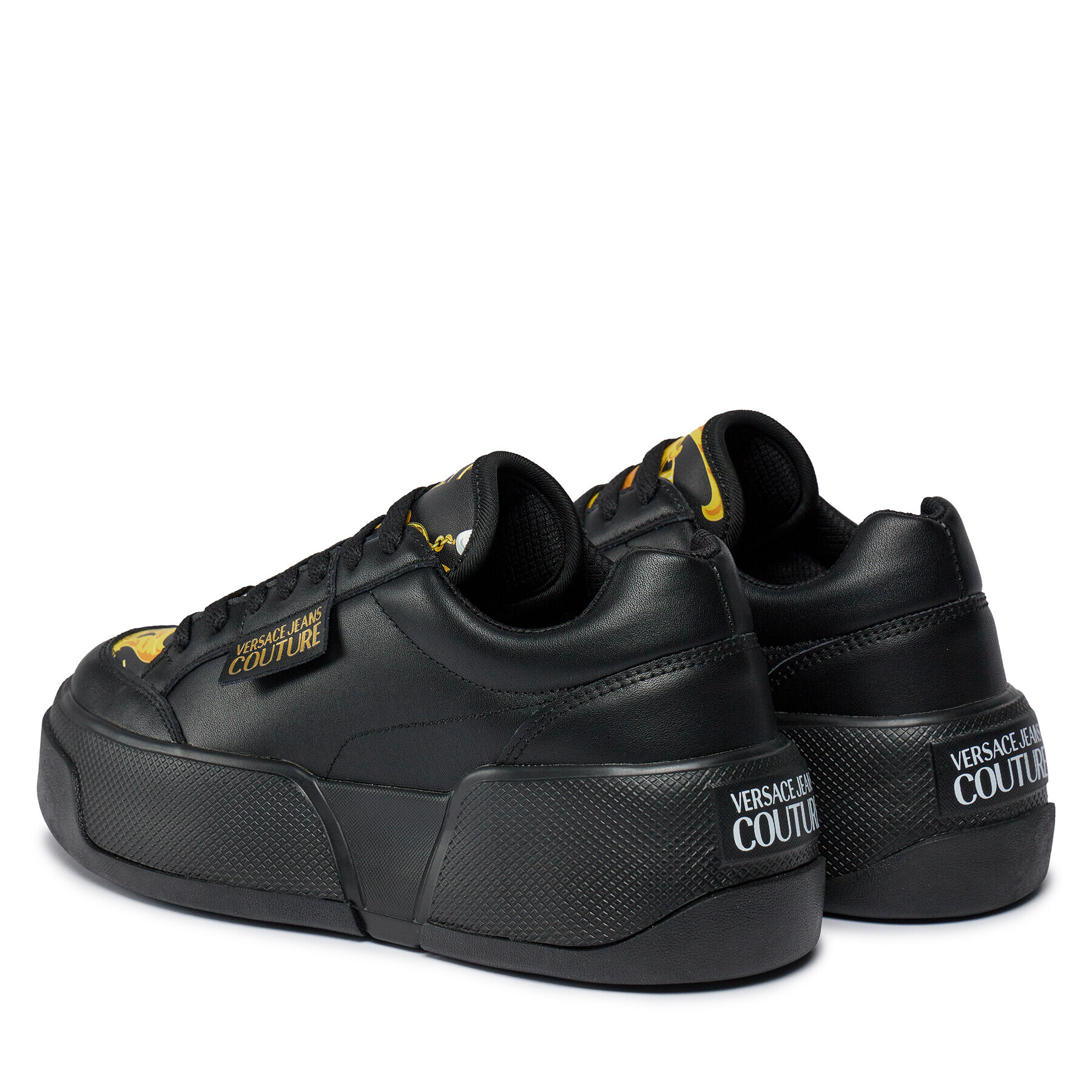 Versace Jeans Couture Sneakersy 75VA3ST2 Čierna - Pepit.sk