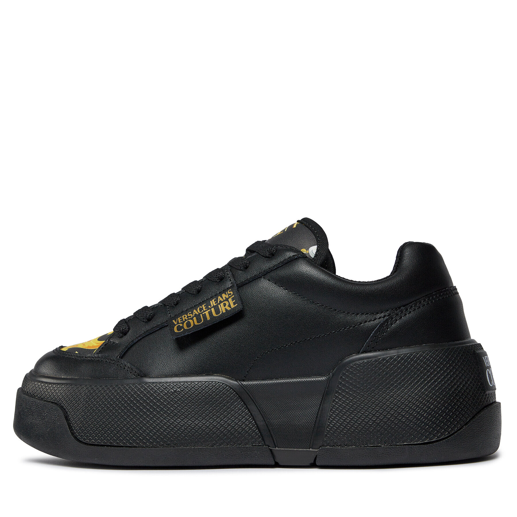 Versace Jeans Couture Sneakersy 75VA3ST2 Čierna - Pepit.sk