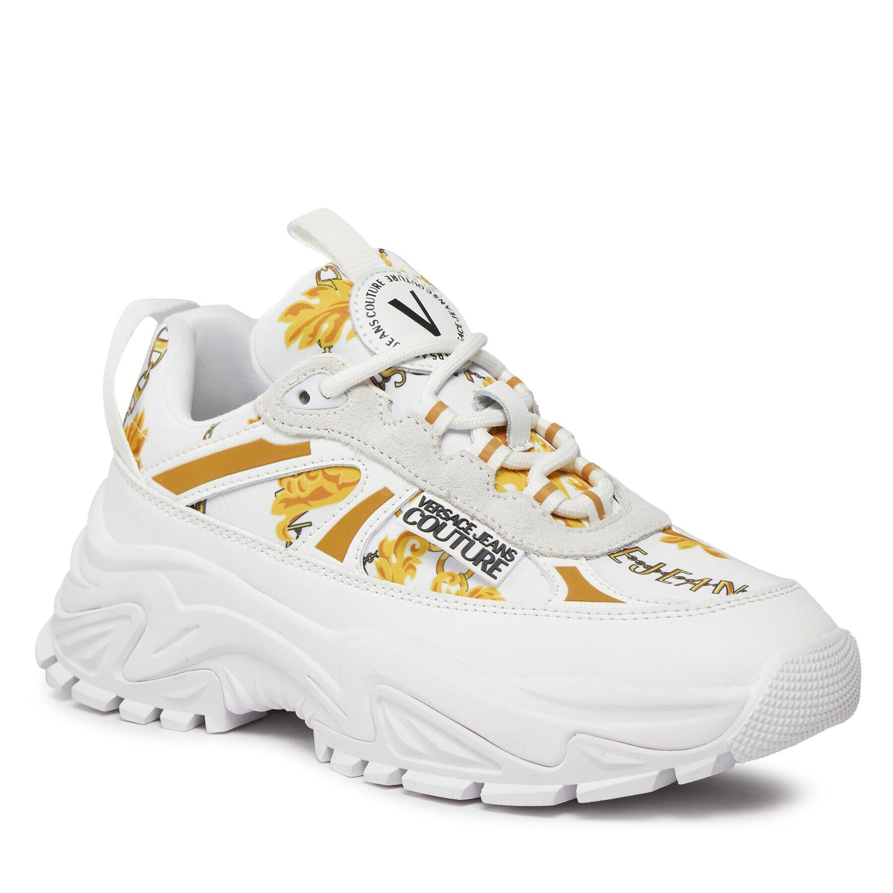 Versace Jeans Couture Sneakersy 75VA3SVG Biela - Pepit.sk