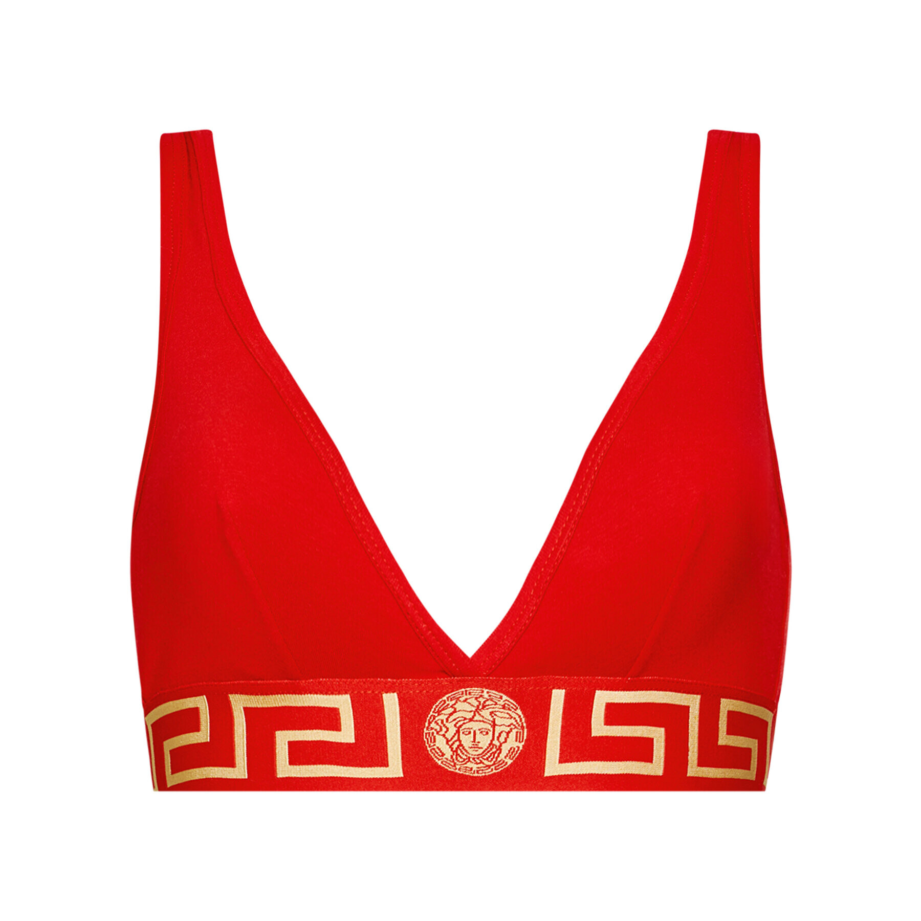 Versace Podprsenka Bralette Donna AUD01047 Červená - Pepit.sk