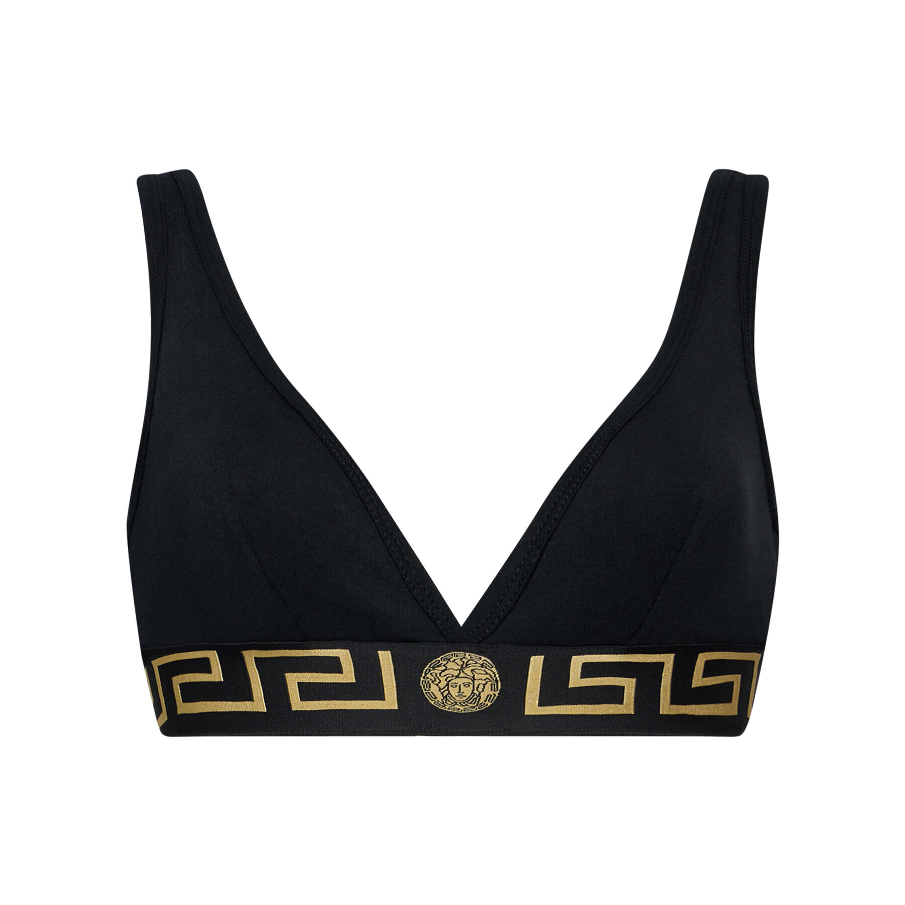 Versace Podprsenka Bralette Donna AUD01047 Čierna - Pepit.sk