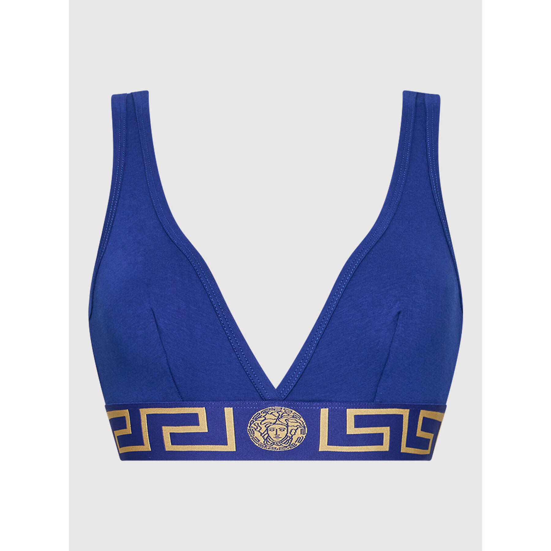 Versace Podprsenka Bralette Donna AUD01047 Tmavomodrá - Pepit.sk