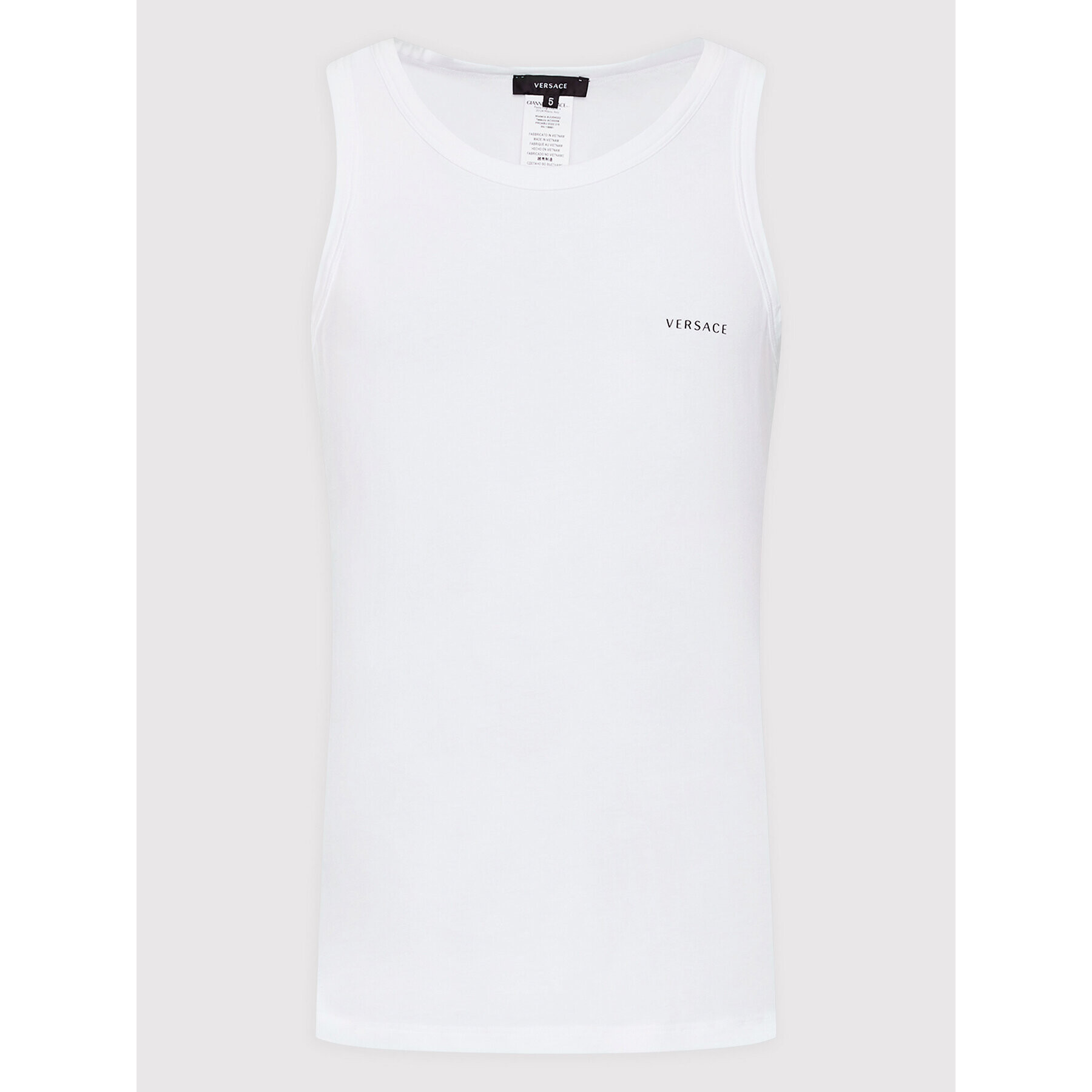 Versace Súprava 2 tank topov Intimo AU04022 Biela Slim Fit - Pepit.sk