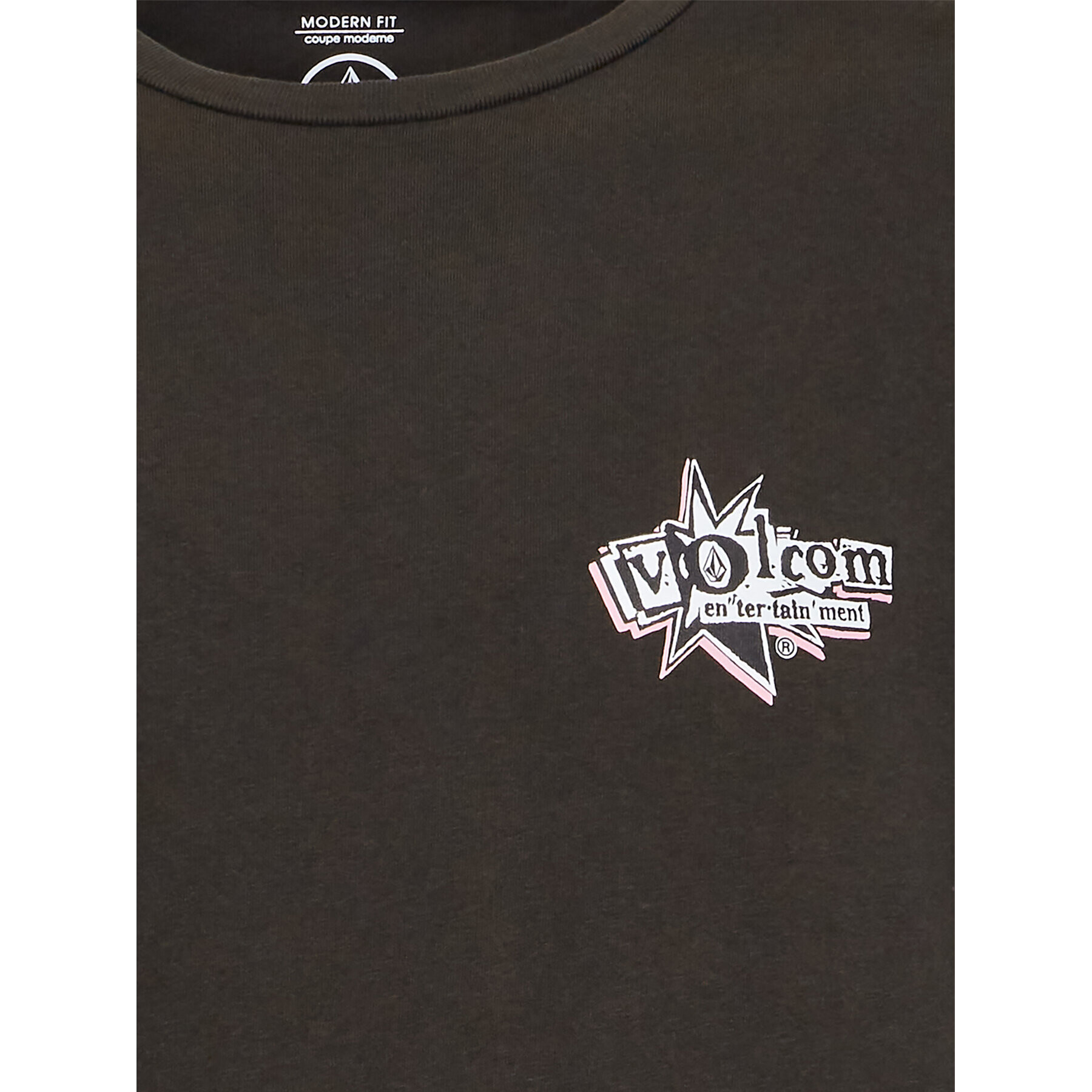 Volcom Tričko Ent A5212301 Sivá Loose Fit - Pepit.sk