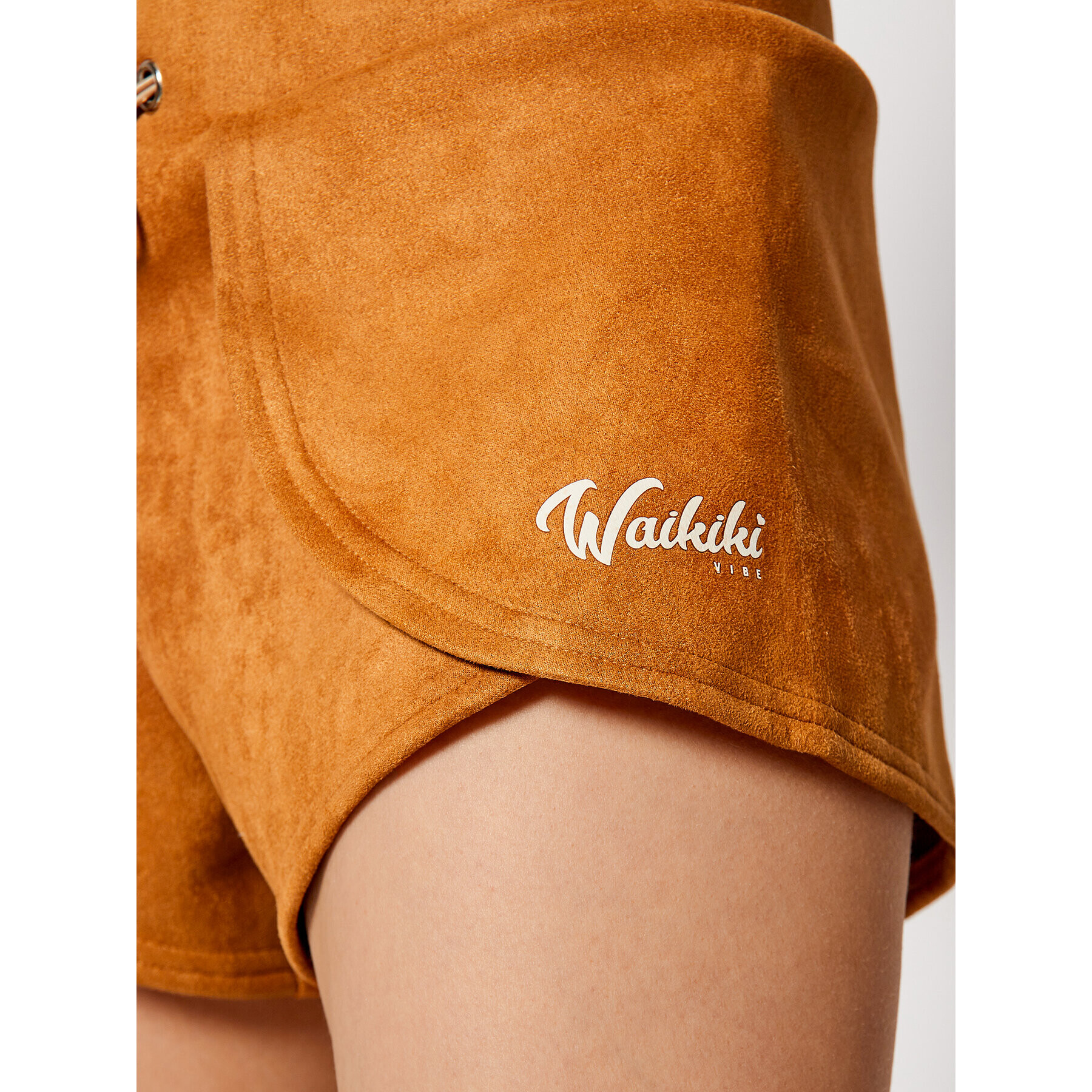 Waikiki Vibe Bavlnené šortky Wild Desert Hnedá Regular Fit - Pepit.sk