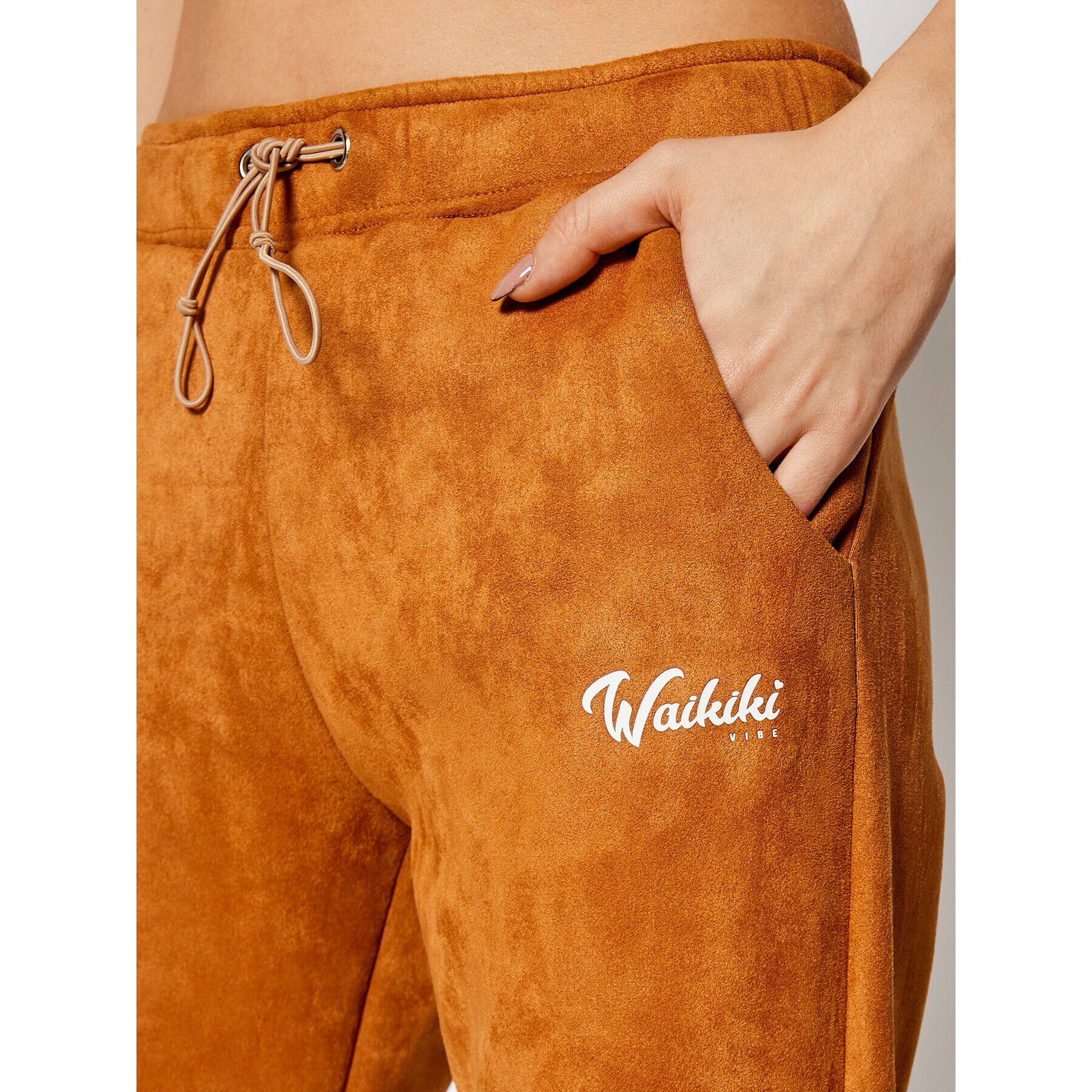 Waikiki Vibe Teplákové nohavice Wild Desert Hnedá Regular Fit - Pepit.sk