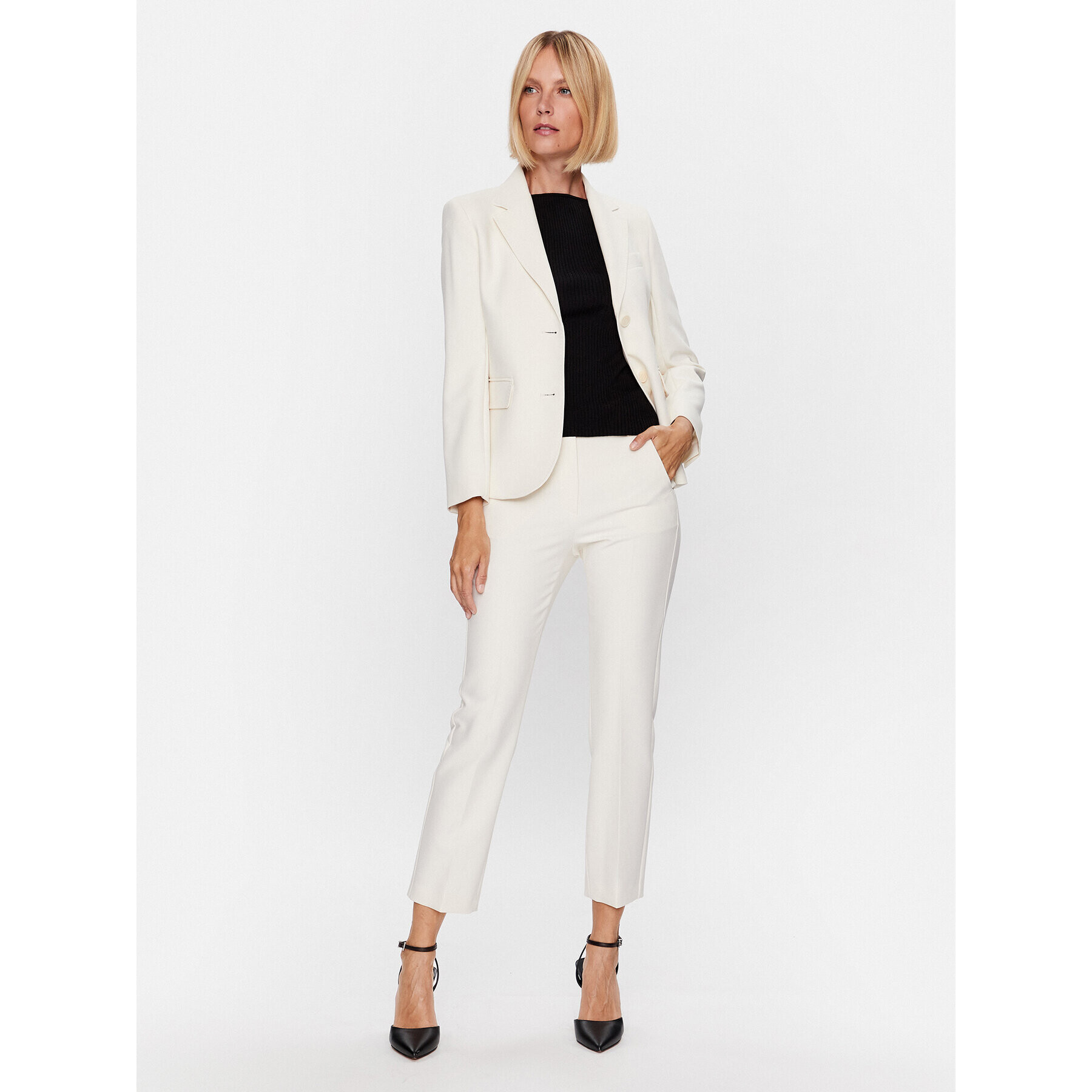 Weekend Max Mara Blúzka Soraia 23536606 Čierna Slim Fit - Pepit.sk