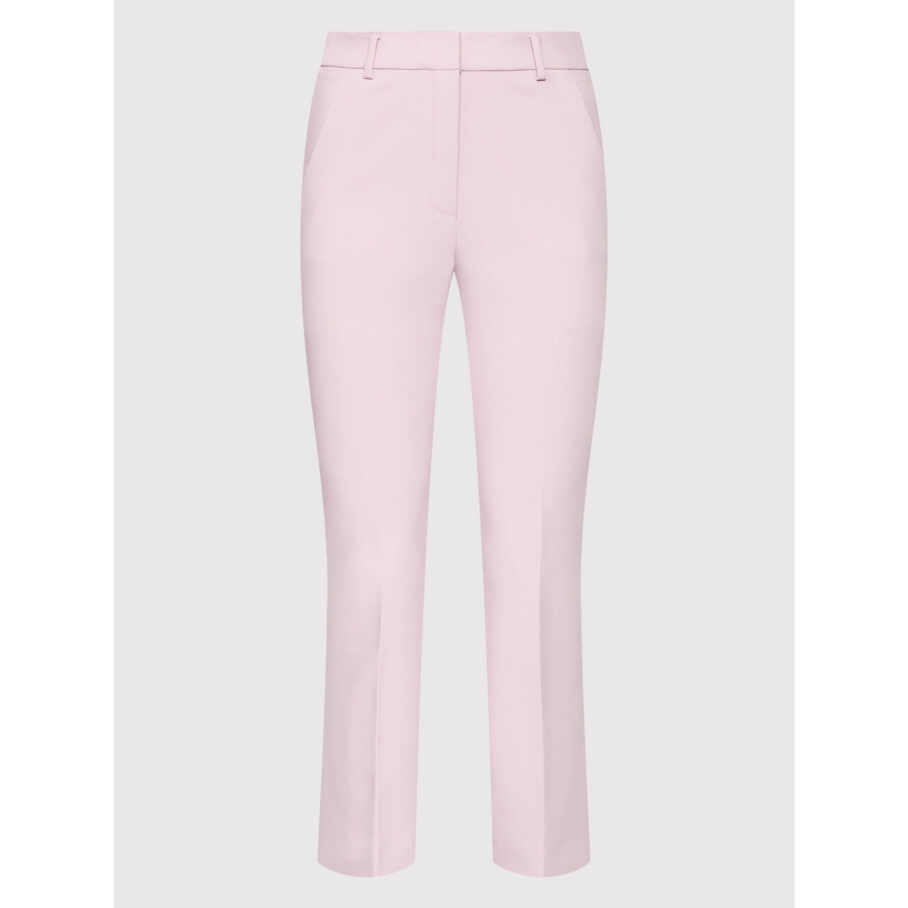 Weekend Max Mara Chino nohavice Rana 51310427 Ružová Slim Fit - Pepit.sk