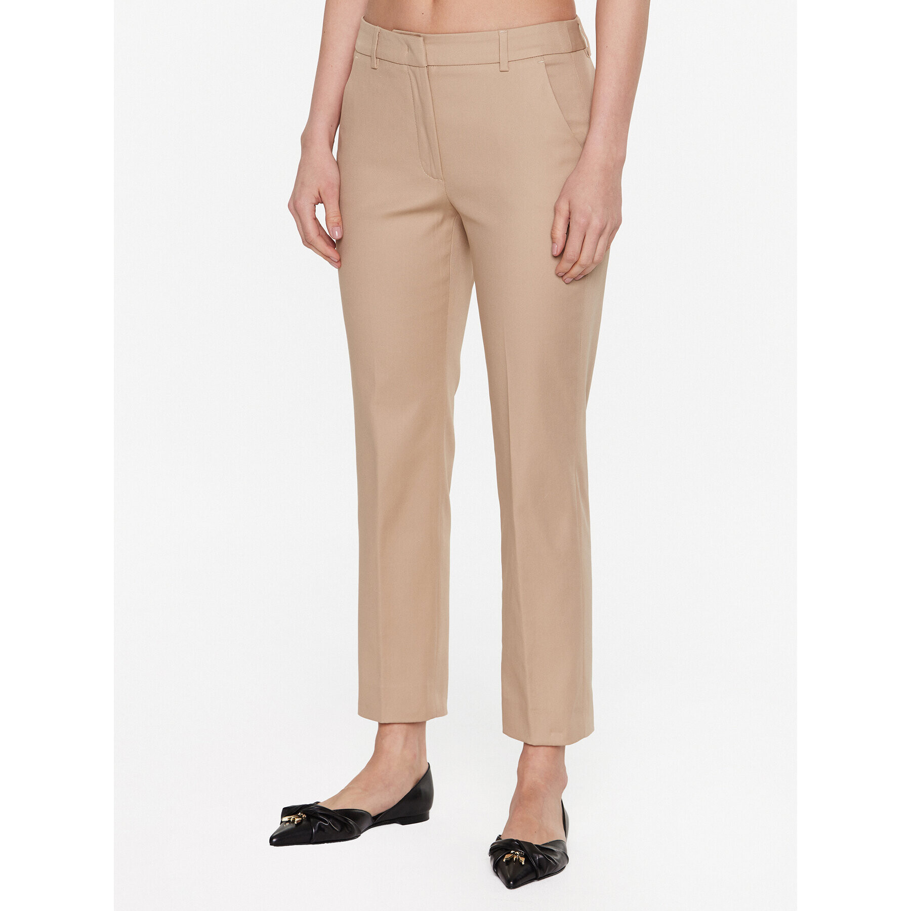 Weekend Max Mara Chino nohavice Vite 23513104 Béžová Slim Fit - Pepit.sk