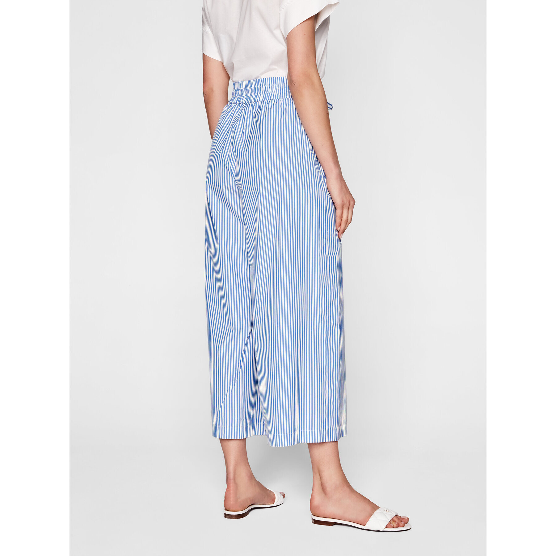 Weekend Max Mara Culottes nohavice Linfa 51310911 Farebná Loose Fit - Pepit.sk