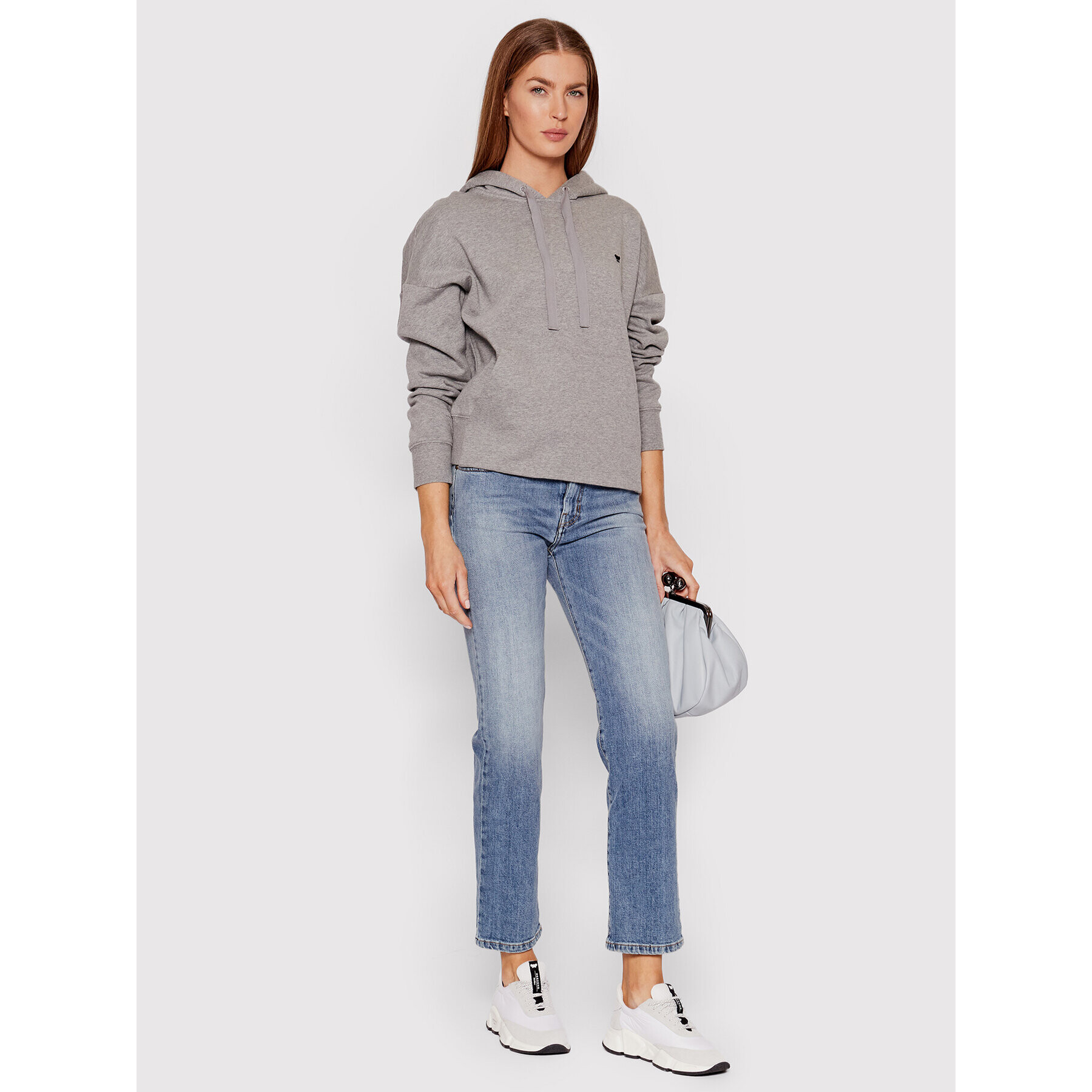 Weekend Max Mara Mikina Fune 59210127600 Sivá Relaxed Fit - Pepit.sk