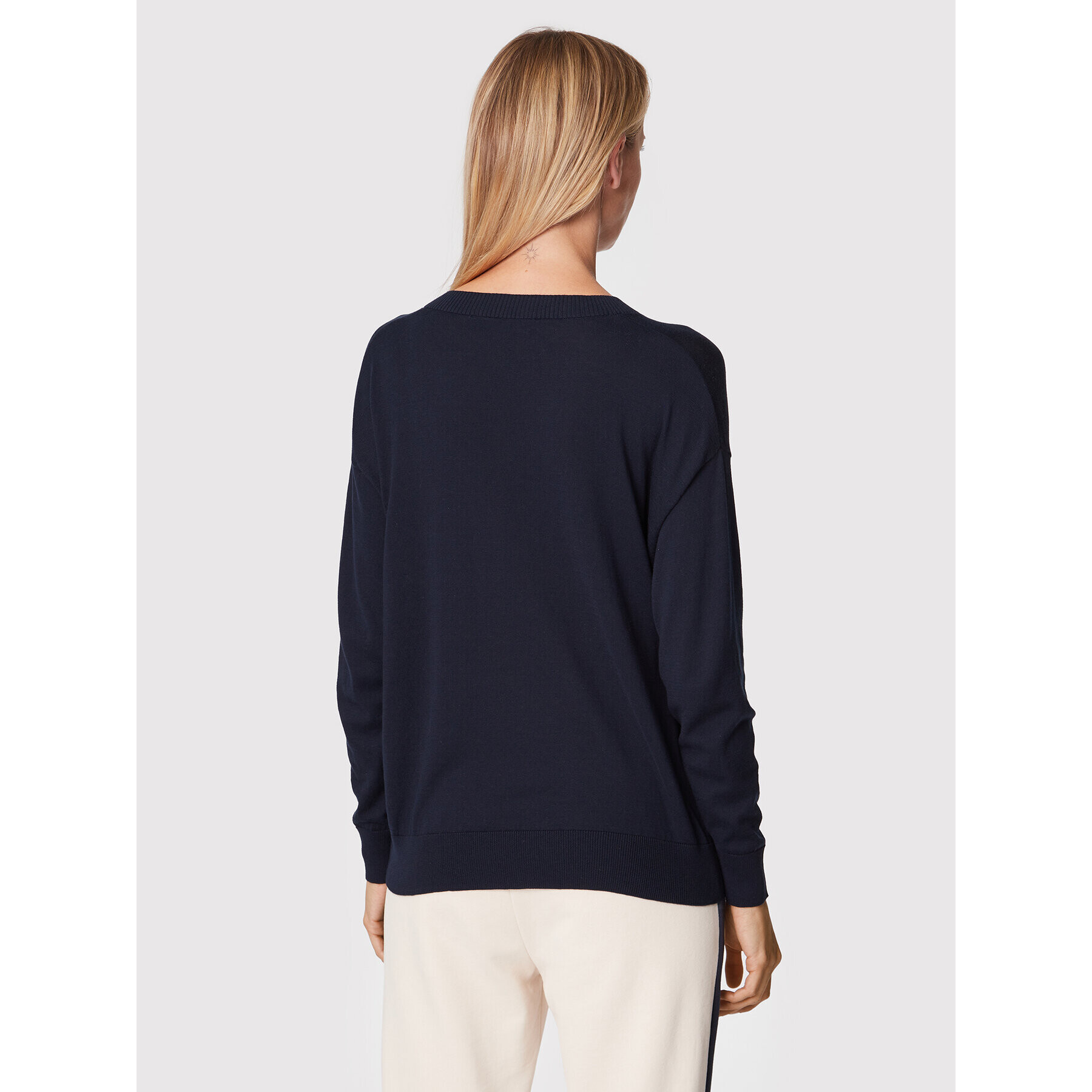 Weekend Max Mara Sveter Martina 53660729 Tmavomodrá Relaxed Fit - Pepit.sk