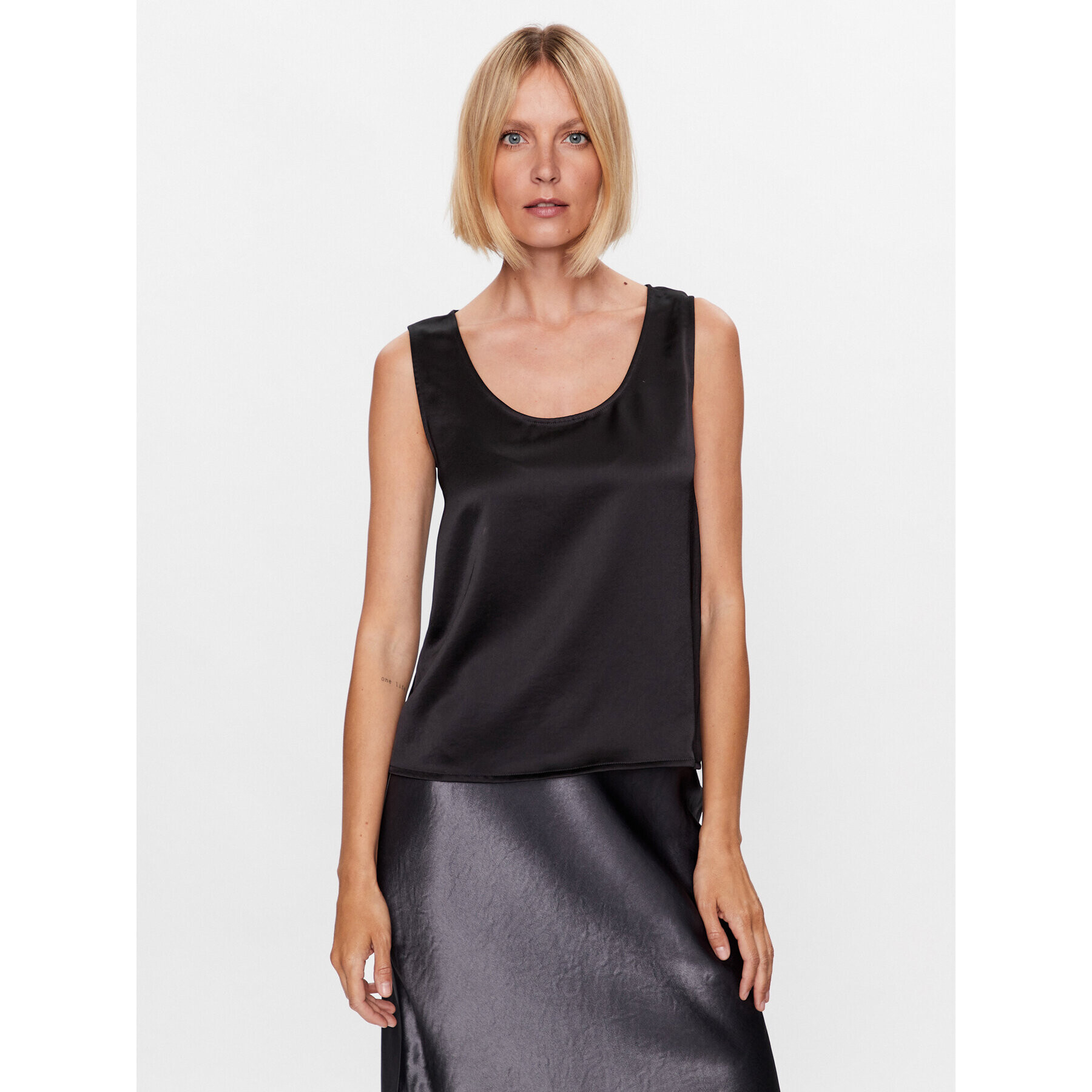 Weekend Max Mara Top Sonale 23594609 Čierna Regular Fit - Pepit.sk