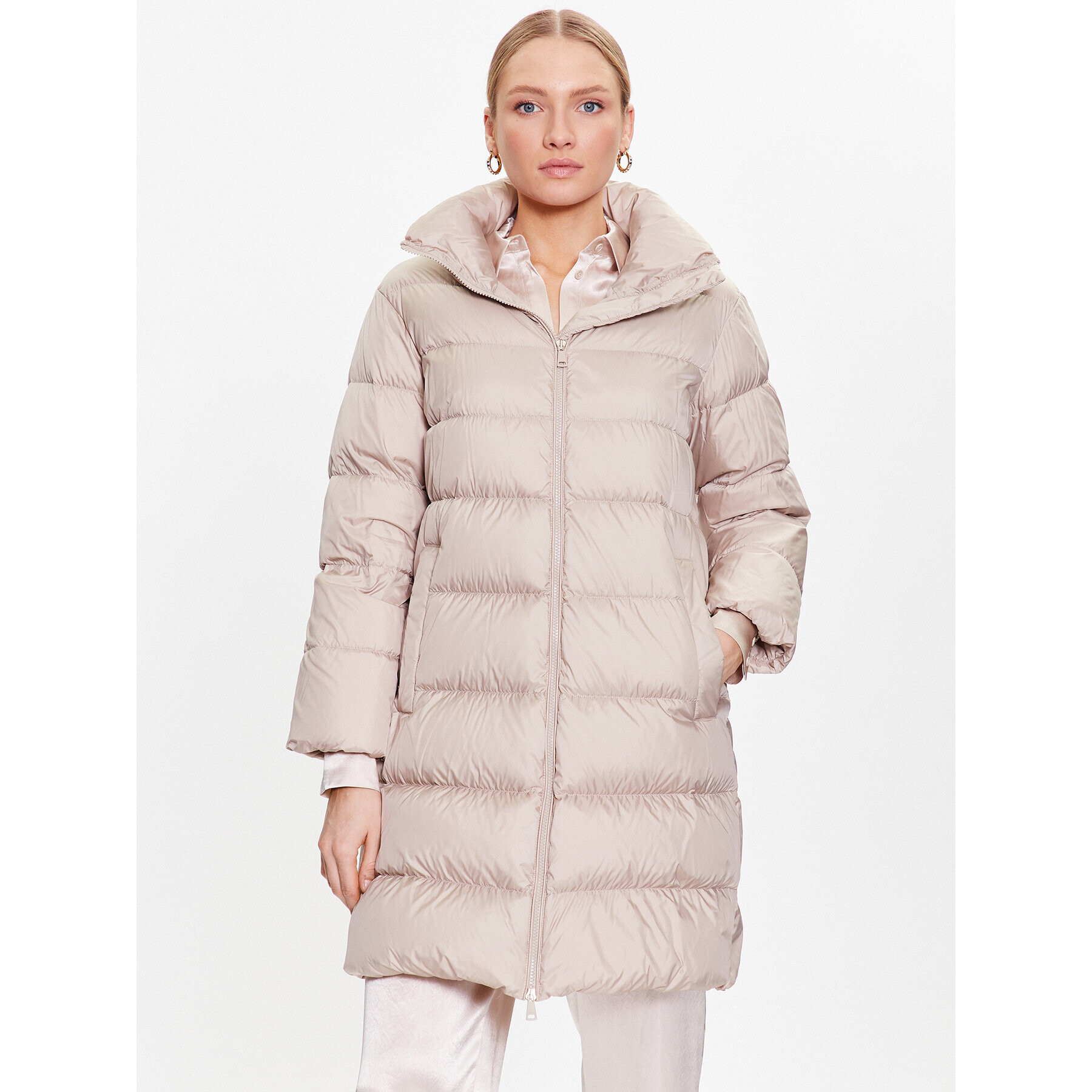 Weekend Max Mara Vatovaná bunda Lamine 54960823 Béžová Regular Fit - Pepit.sk