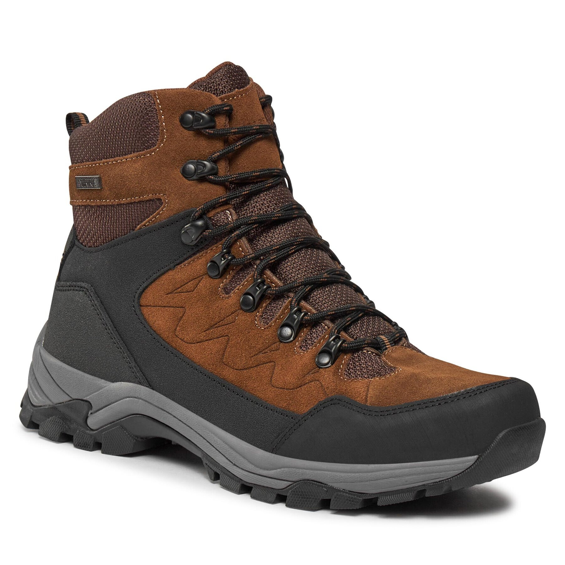 Whistler Outdoorová obuv Detion Outdoor Leather Boot WP W204389 Sivá - Pepit.sk