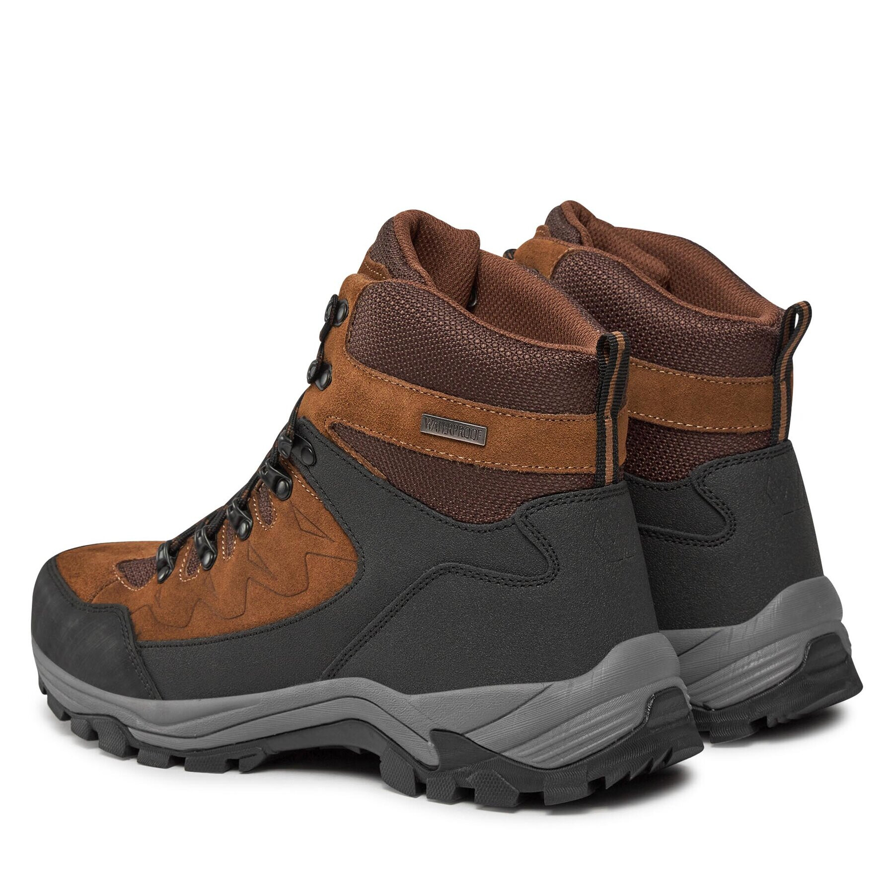 Whistler Outdoorová obuv Detion Outdoor Leather Boot WP W204389 Sivá - Pepit.sk