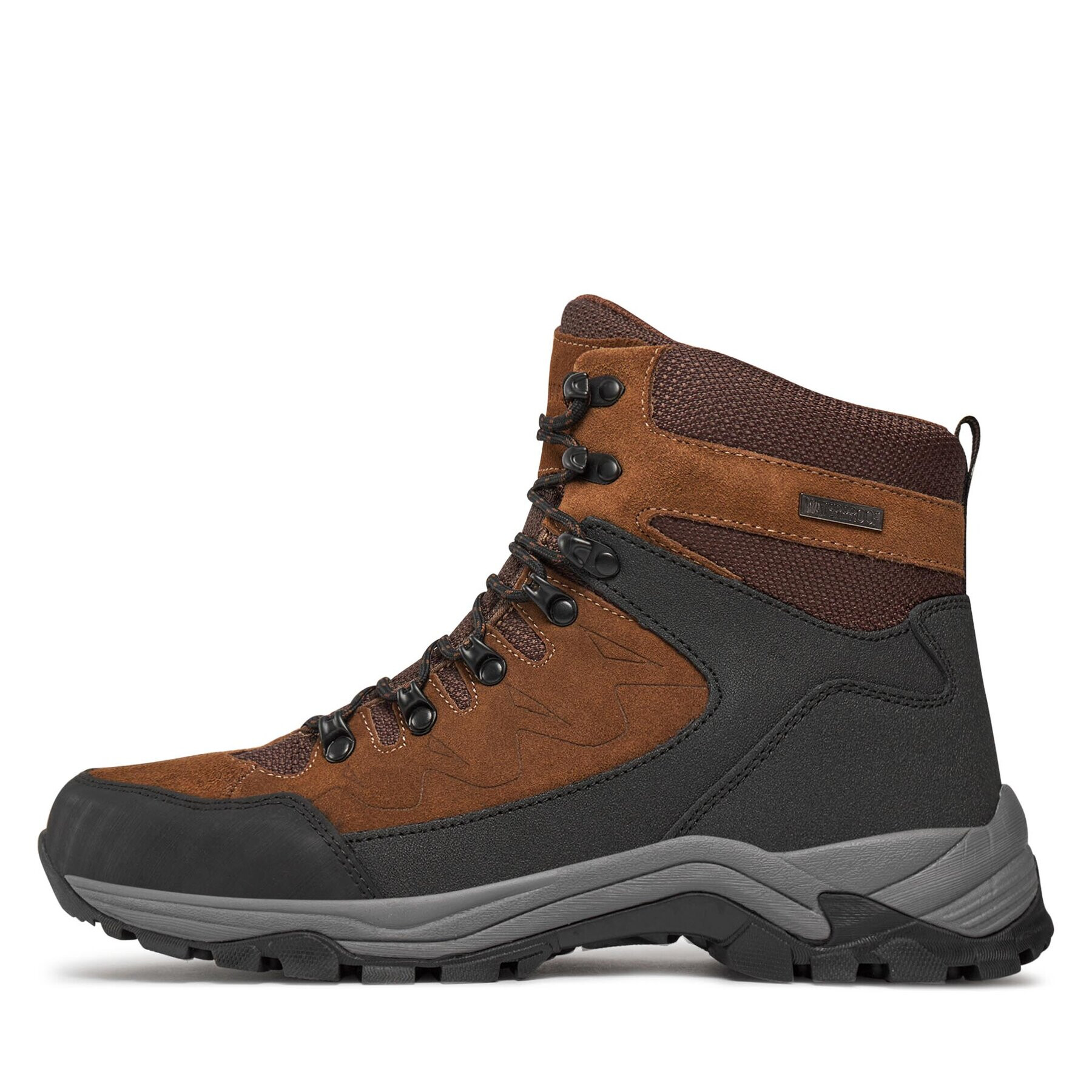 Whistler Outdoorová obuv Detion Outdoor Leather Boot WP W204389 Sivá - Pepit.sk