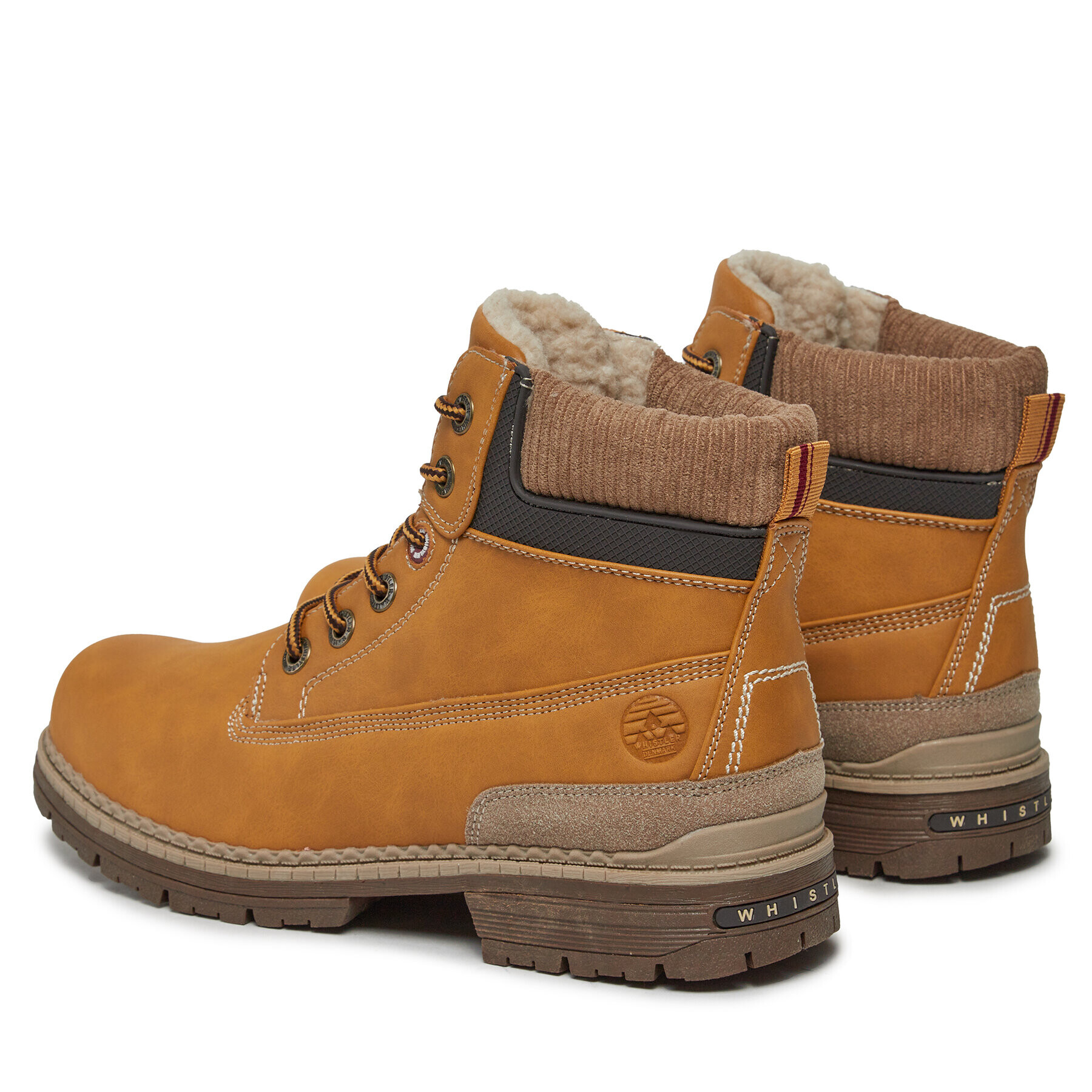 Whistler Outdoorová obuv Varim M Hi-Cut Boot W/Warm Lining W224478 Žltá - Pepit.sk