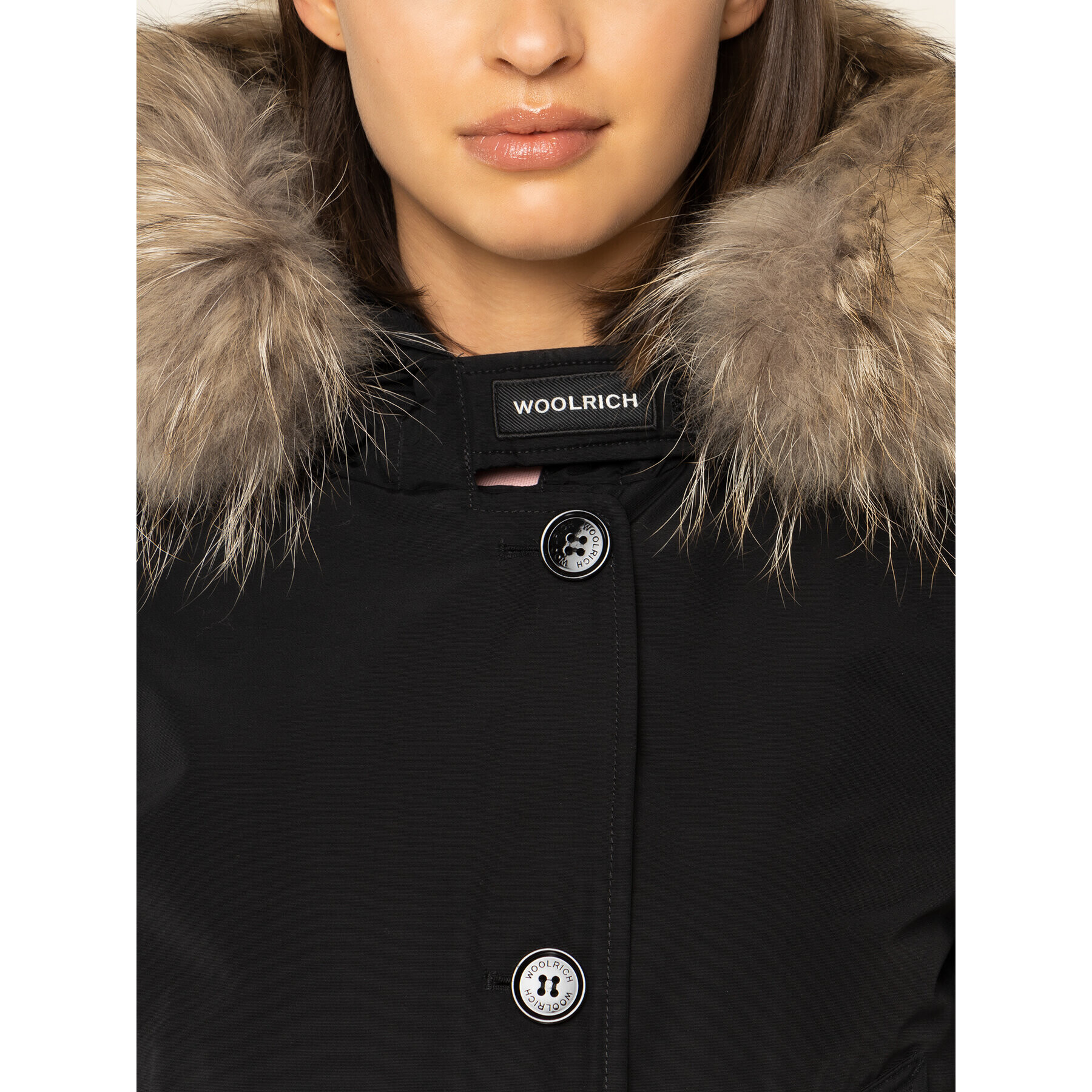 Woolrich Parka W'S Arctic WWCPS2806 UT0001 Čierna Regular Fit - Pepit.sk