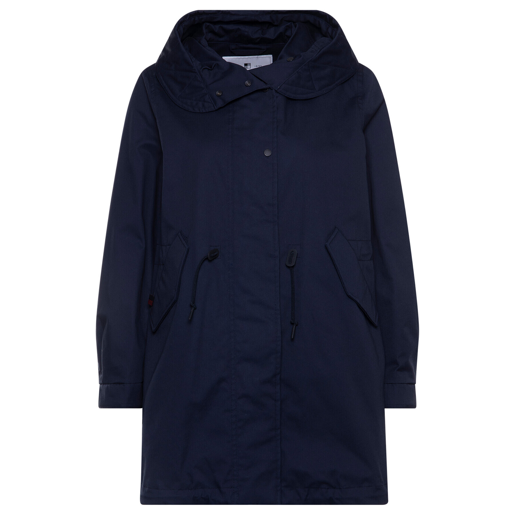 Woolrich Parka W’S Over WWOU0235FR UT1974 Tmavomodrá Regular Fit - Pepit.sk