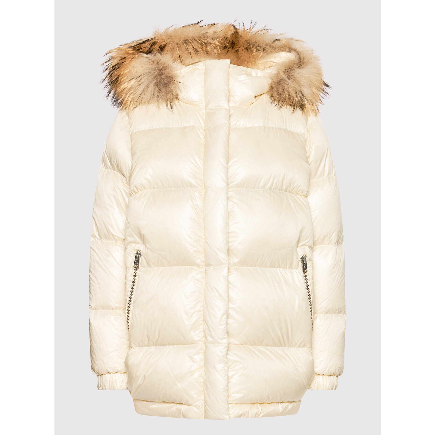 Woolrich Vatovaná bunda Aliquippa CFWWOU0584FRUT1702 Béžová Regular Fit - Pepit.sk