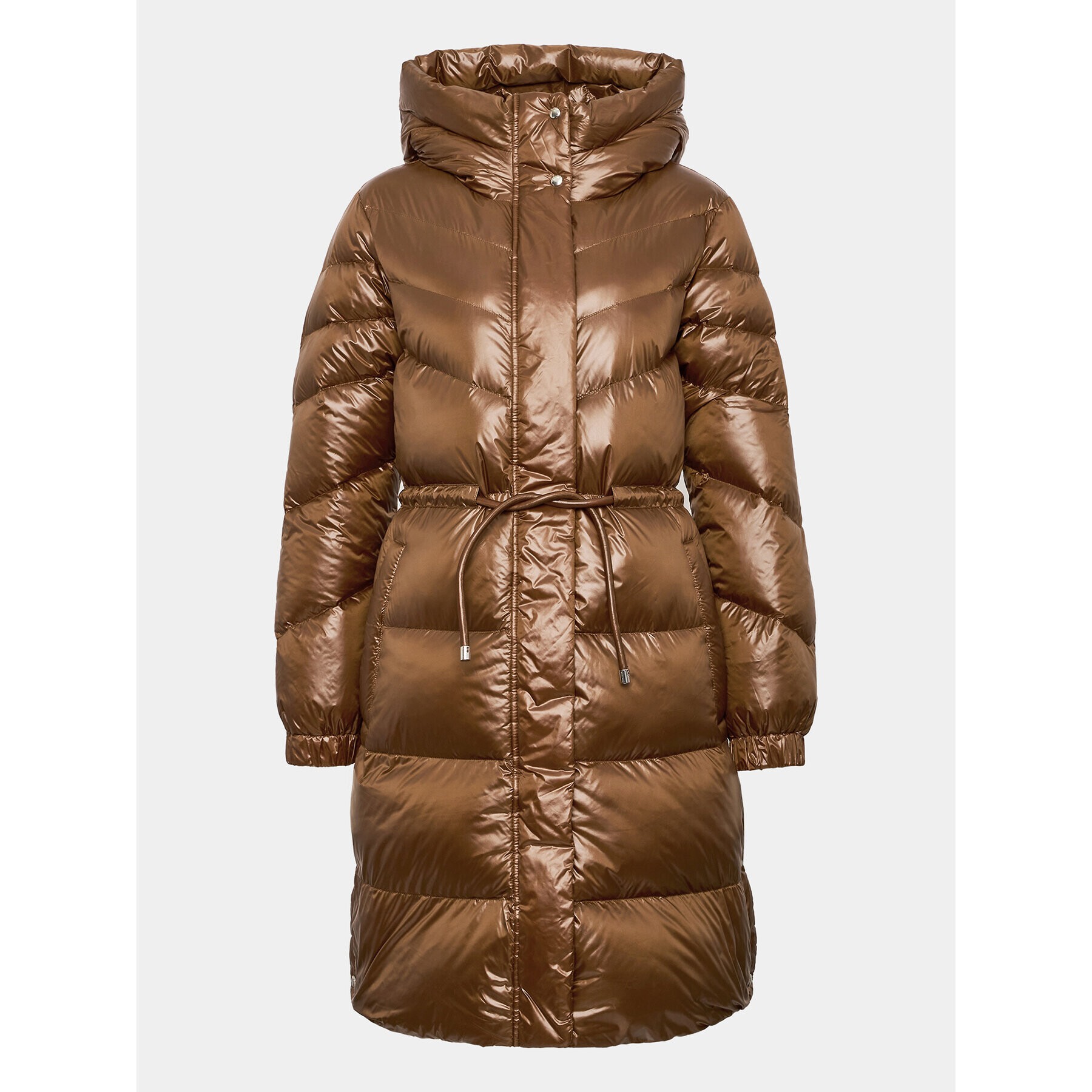 Woolrich Vatovaná bunda Aliquippa CFWWOU0719FRUT3085 Hnedá Regular Fit - Pepit.sk