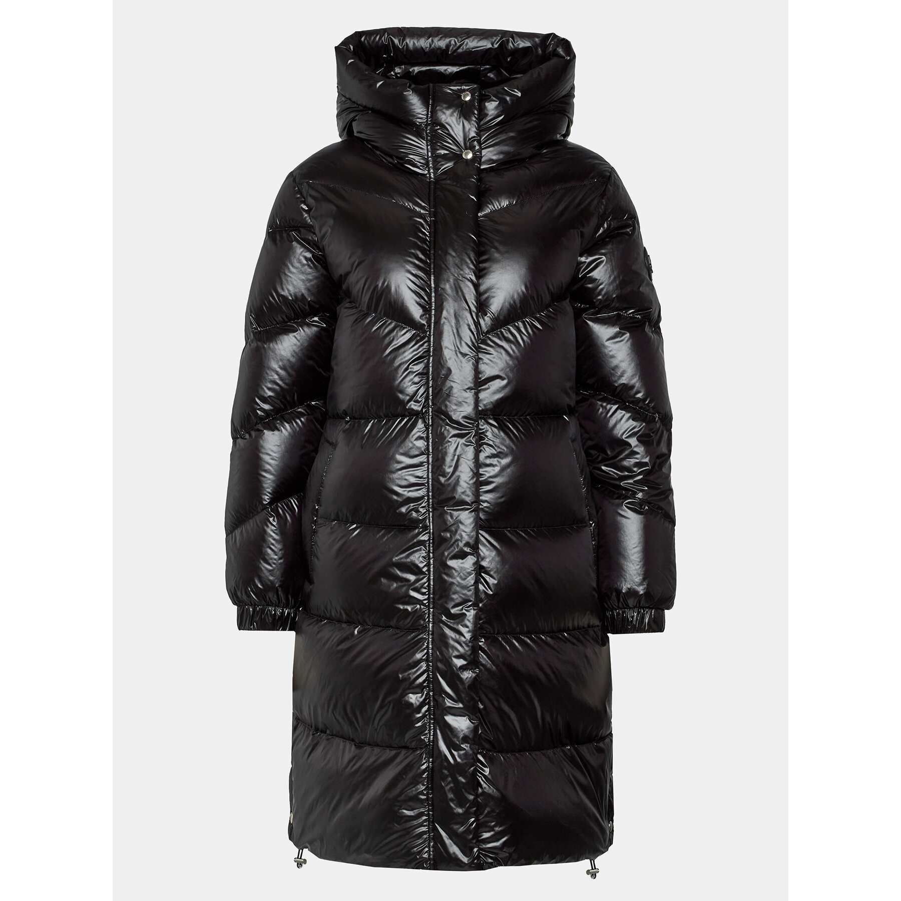 Woolrich Vatovaná bunda Aliquippa Long CFWWOU0926FRUT3085 Čierna Regular Fit - Pepit.sk