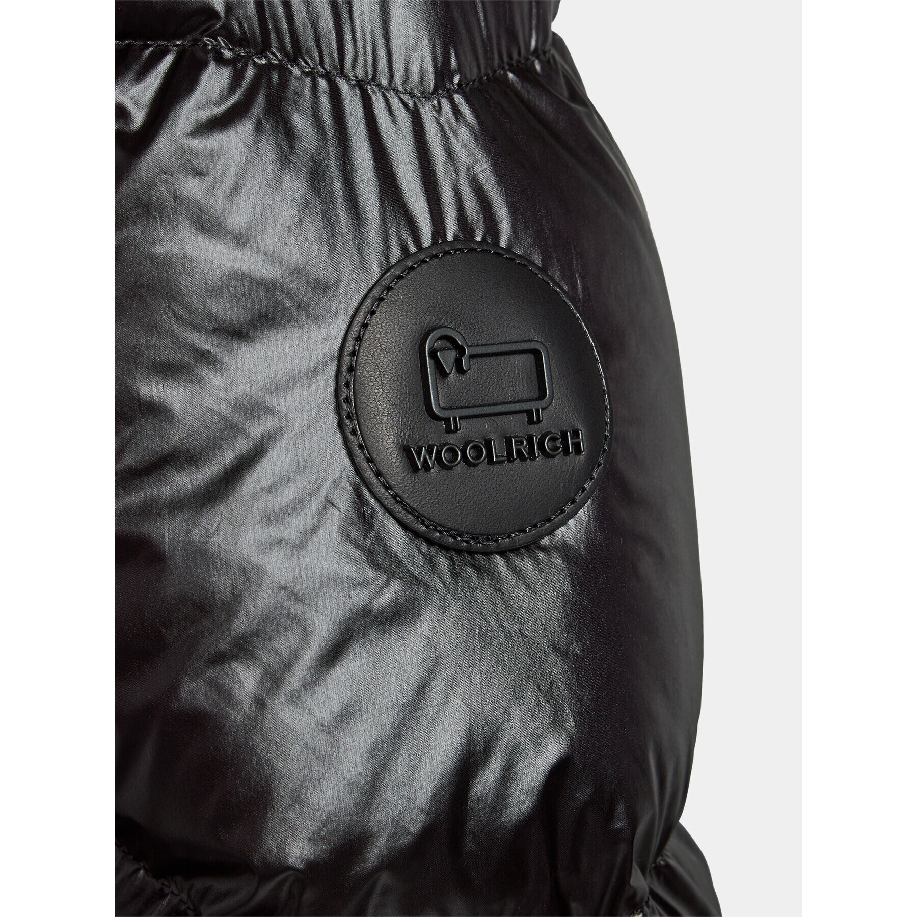 Woolrich Vatovaná bunda Aliquippa Long CFWWOU0926FRUT3085 Čierna Regular Fit - Pepit.sk