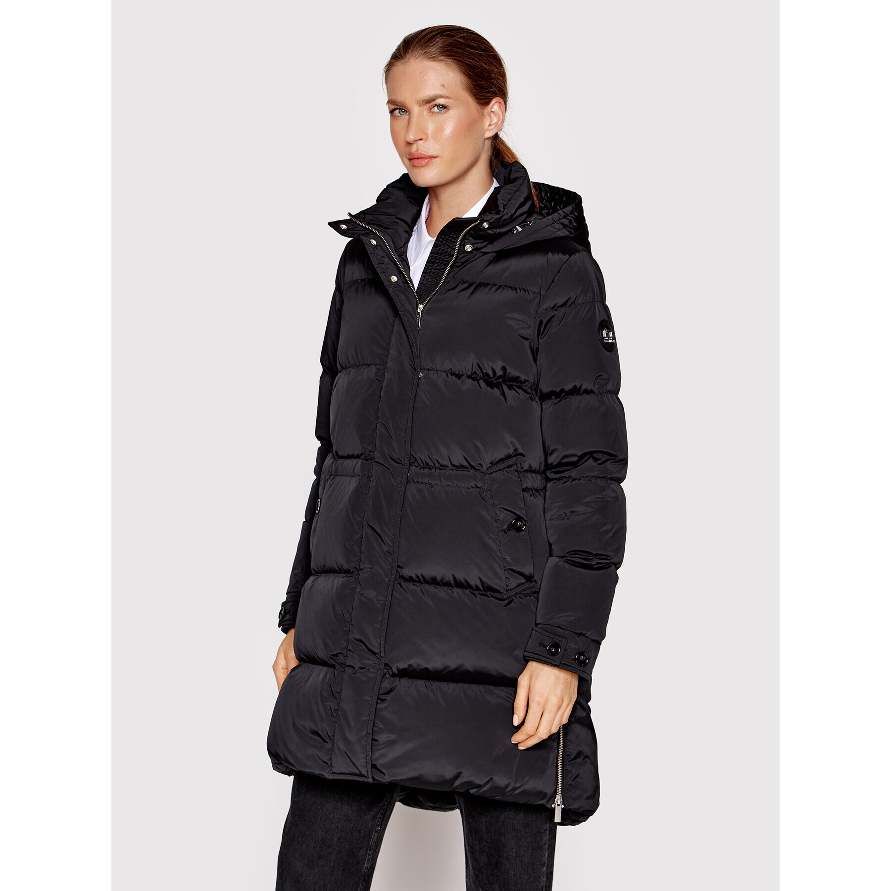 Woolrich Vatovaná bunda Alsea CFWWOU0697FRUT1148 Čierna Regular Fit - Pepit.sk