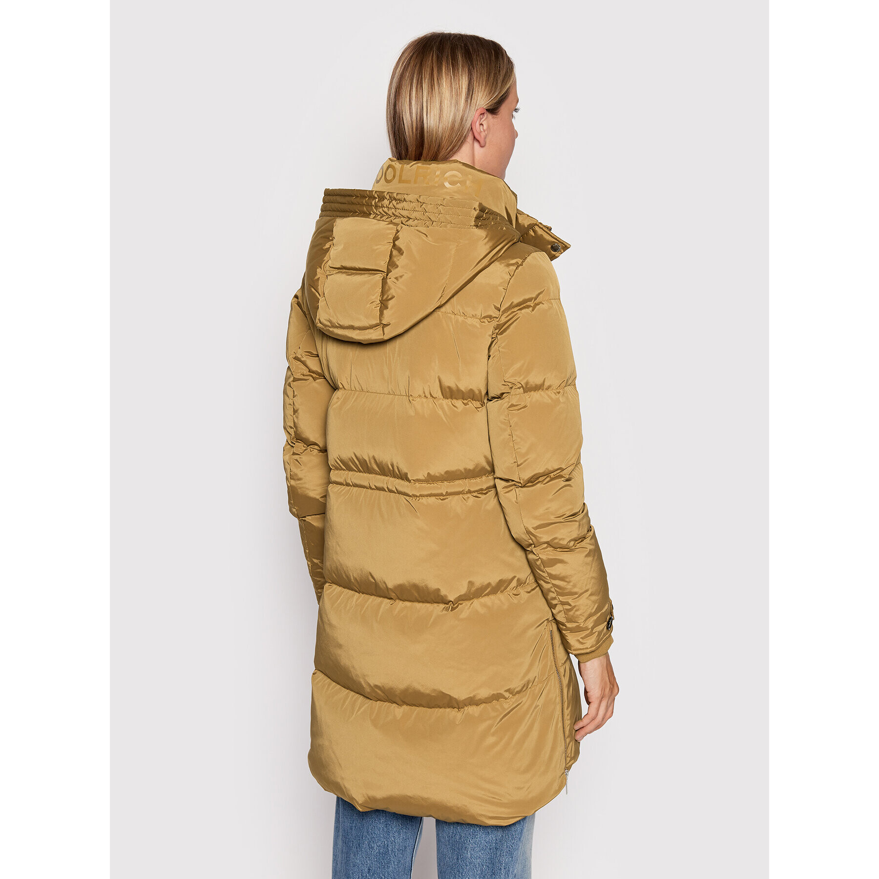 Woolrich Vatovaná bunda Alsea CFWWOU0697FRUT1148 Hnedá Regular Fit - Pepit.sk