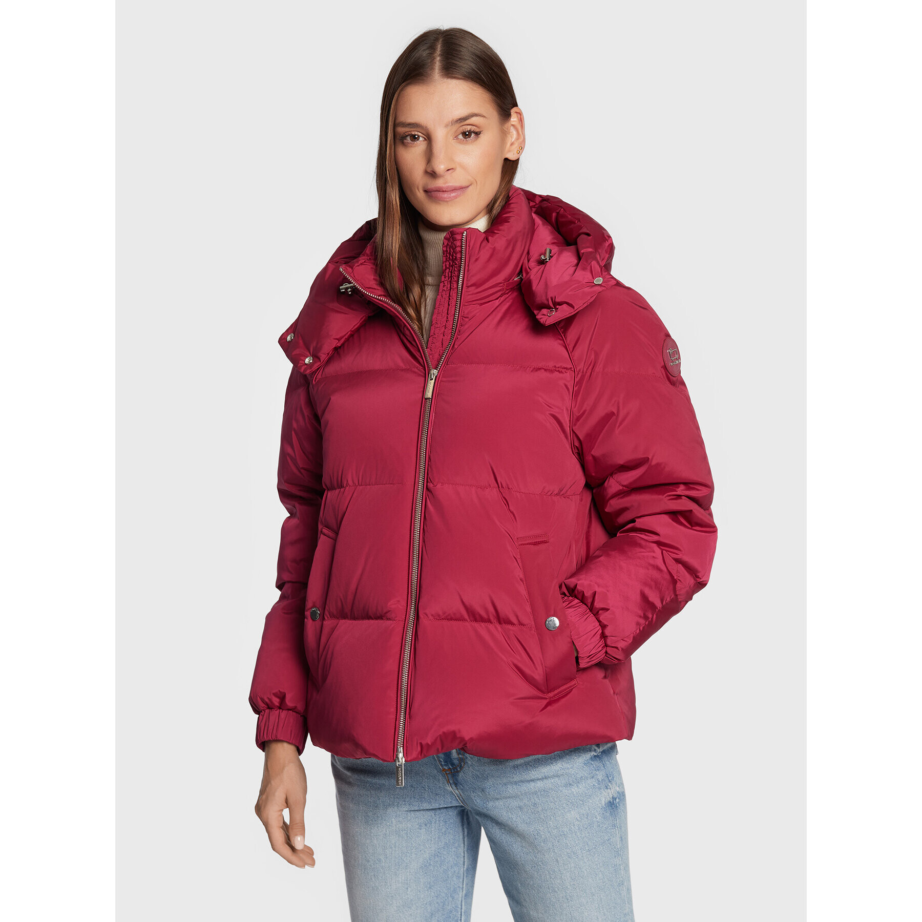 Woolrich Vatovaná bunda Alsea CFWWOU0699FRUT1148 Bordová Regular Fit - Pepit.sk