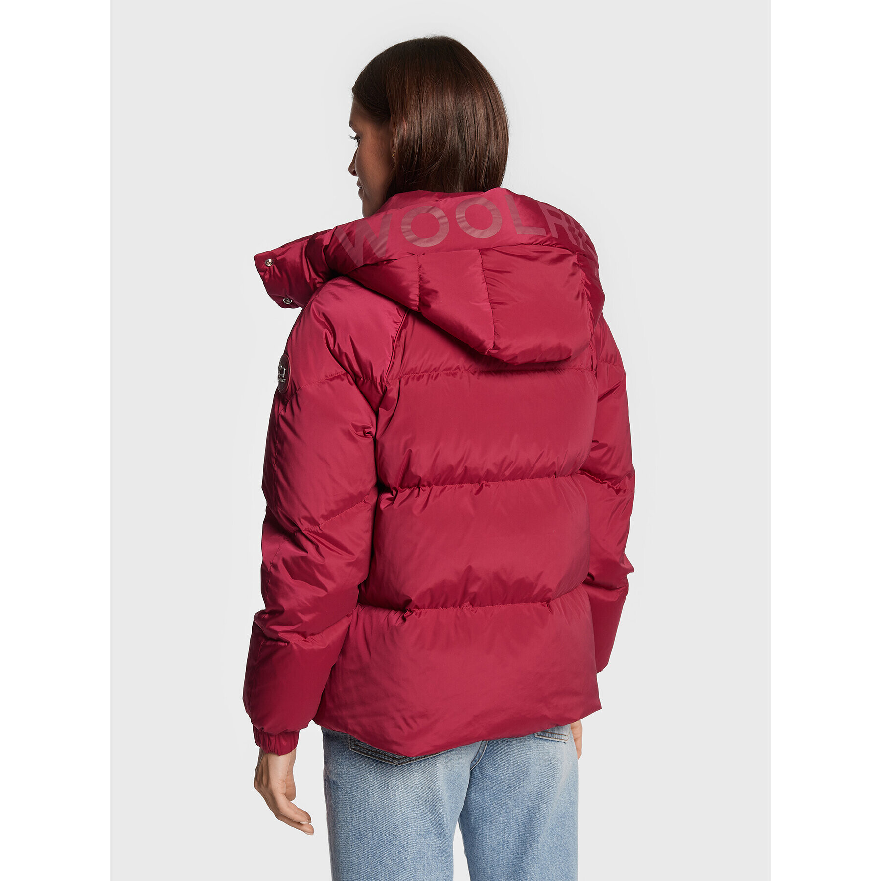 Woolrich Vatovaná bunda Alsea CFWWOU0699FRUT1148 Bordová Regular Fit - Pepit.sk