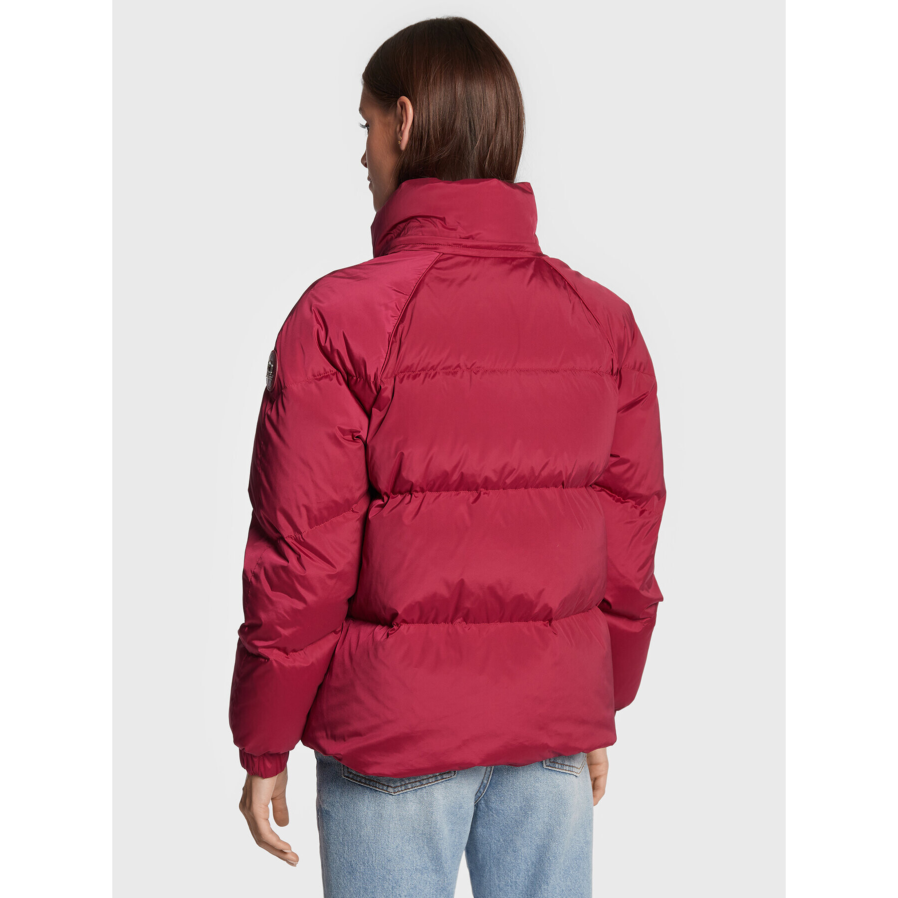 Woolrich Vatovaná bunda Alsea CFWWOU0699FRUT1148 Bordová Regular Fit - Pepit.sk