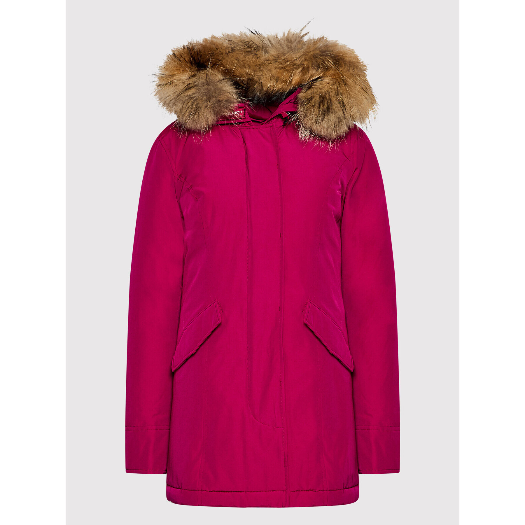 Woolrich Vatovaná bunda Arctic Raccoon CFWWOU0538FRUT0001 Ružová Regular Fit - Pepit.sk