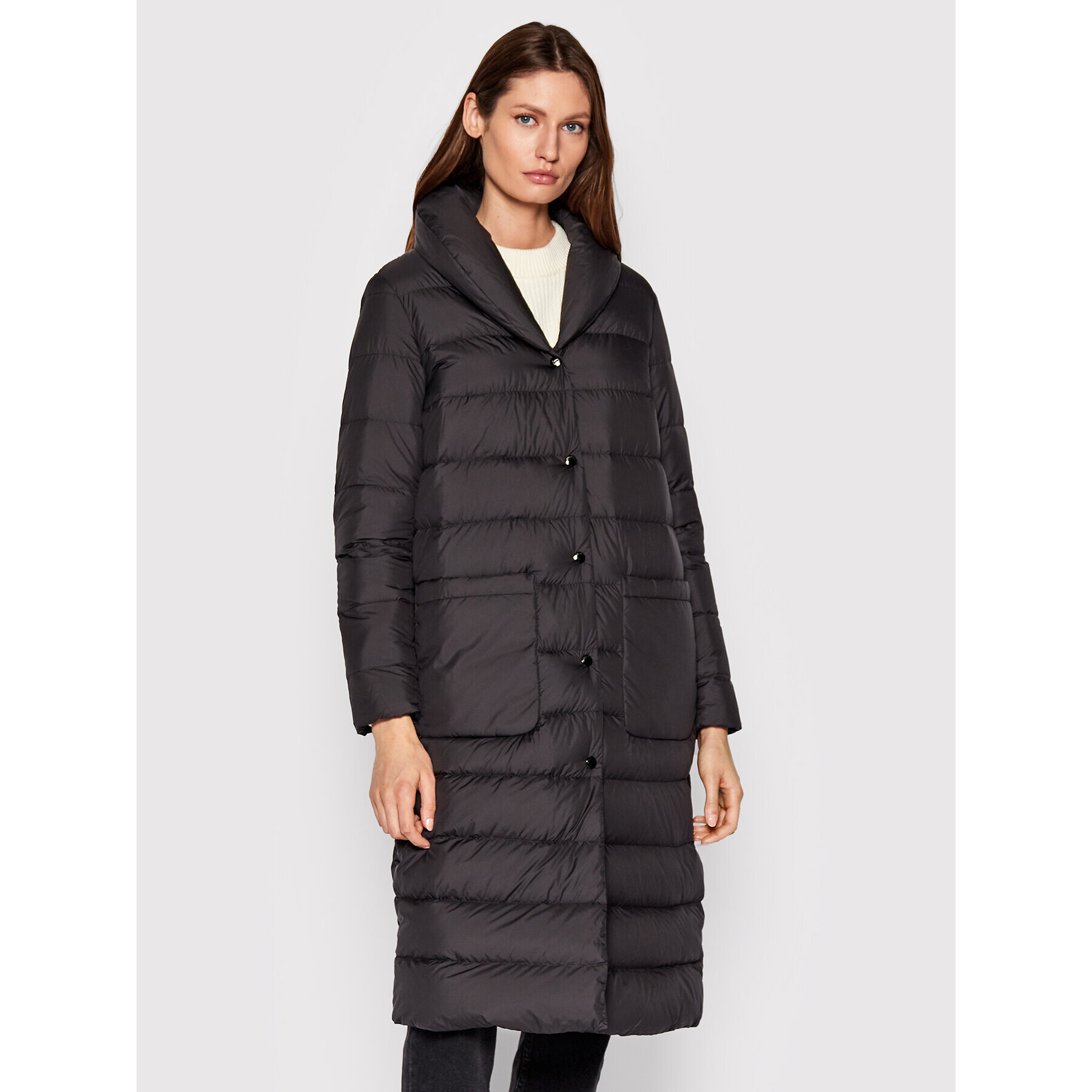 Woolrich Vatovaná bunda Ellis CFWWOU0658FRUT263 Čierna Regular Fit - Pepit.sk