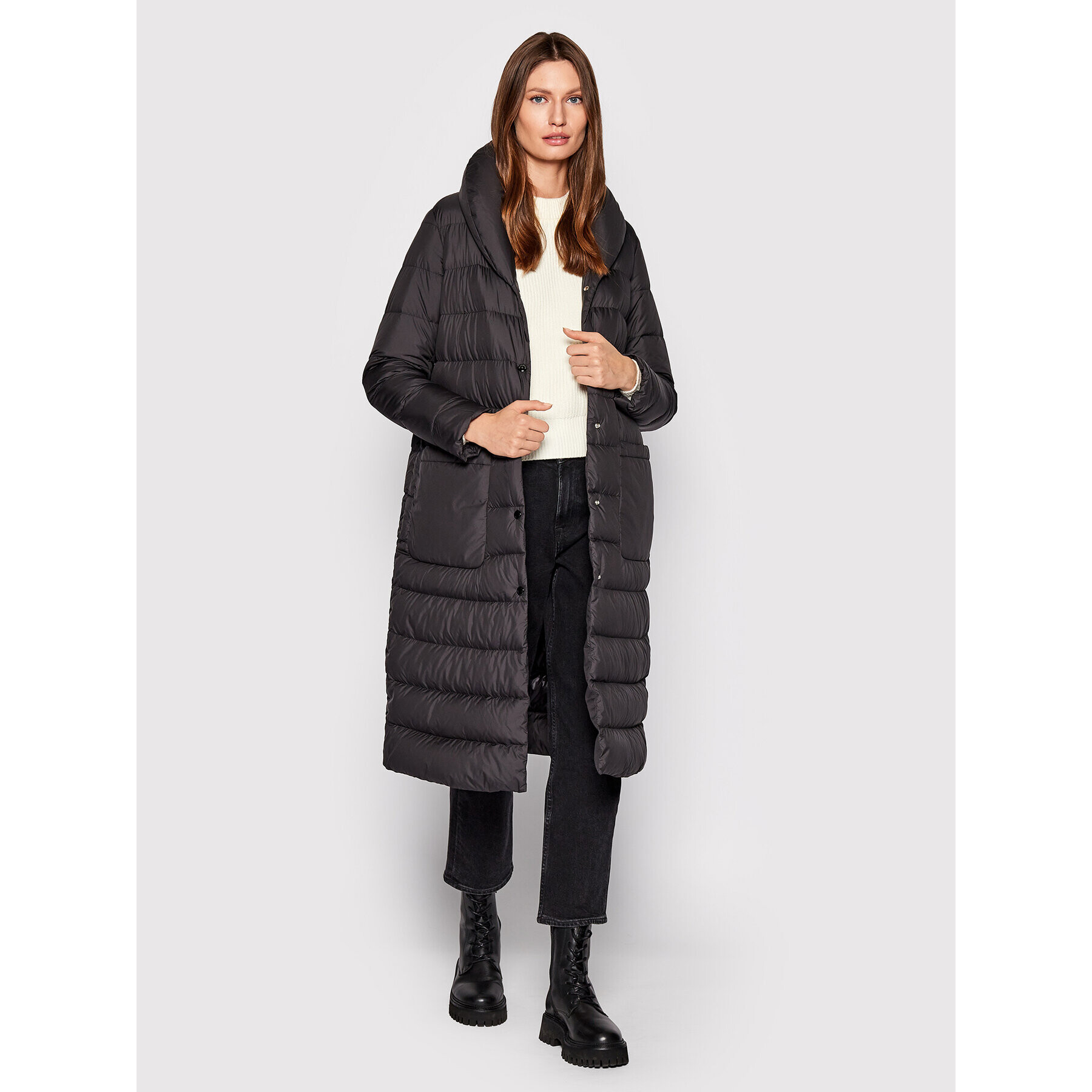 Woolrich Vatovaná bunda Ellis CFWWOU0658FRUT263 Čierna Regular Fit - Pepit.sk