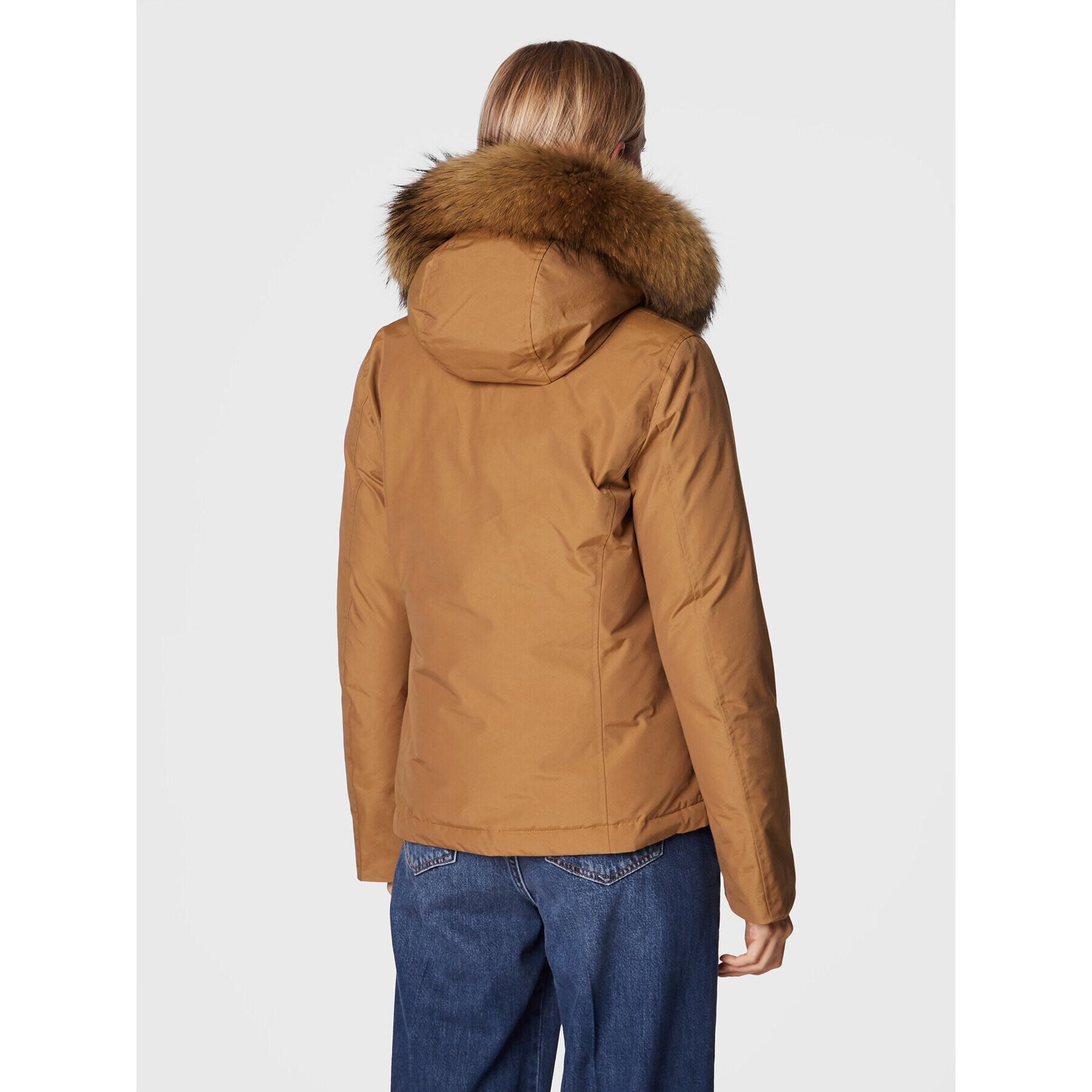 Woolrich Zimné bundy Arctic Raccoon CFWWOU0548FRUT0001 Hnedá Regular Fit - Pepit.sk