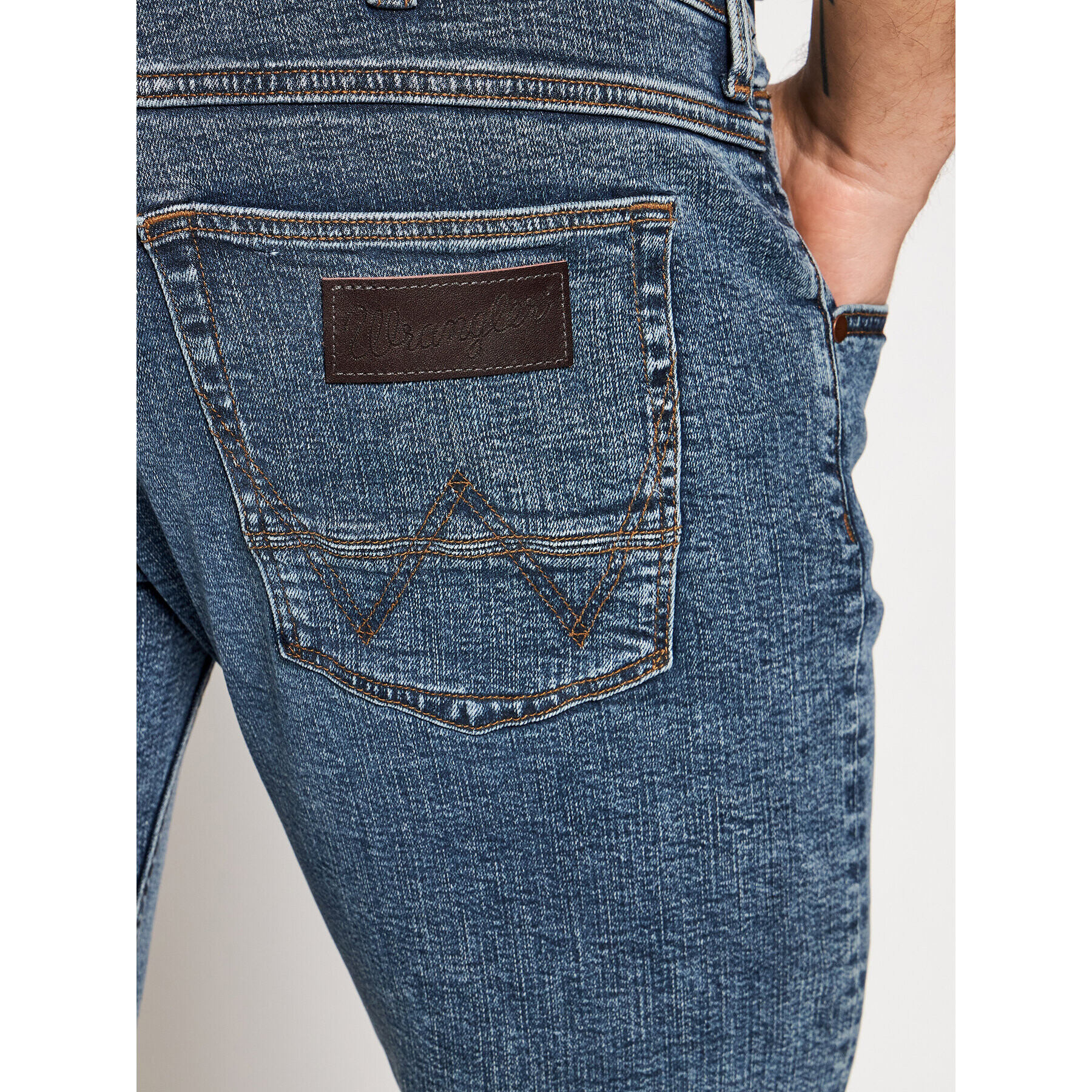 Wrangler Džínsové šortky Colton W15VJP251 Tmavomodrá Regular Fit - Pepit.sk