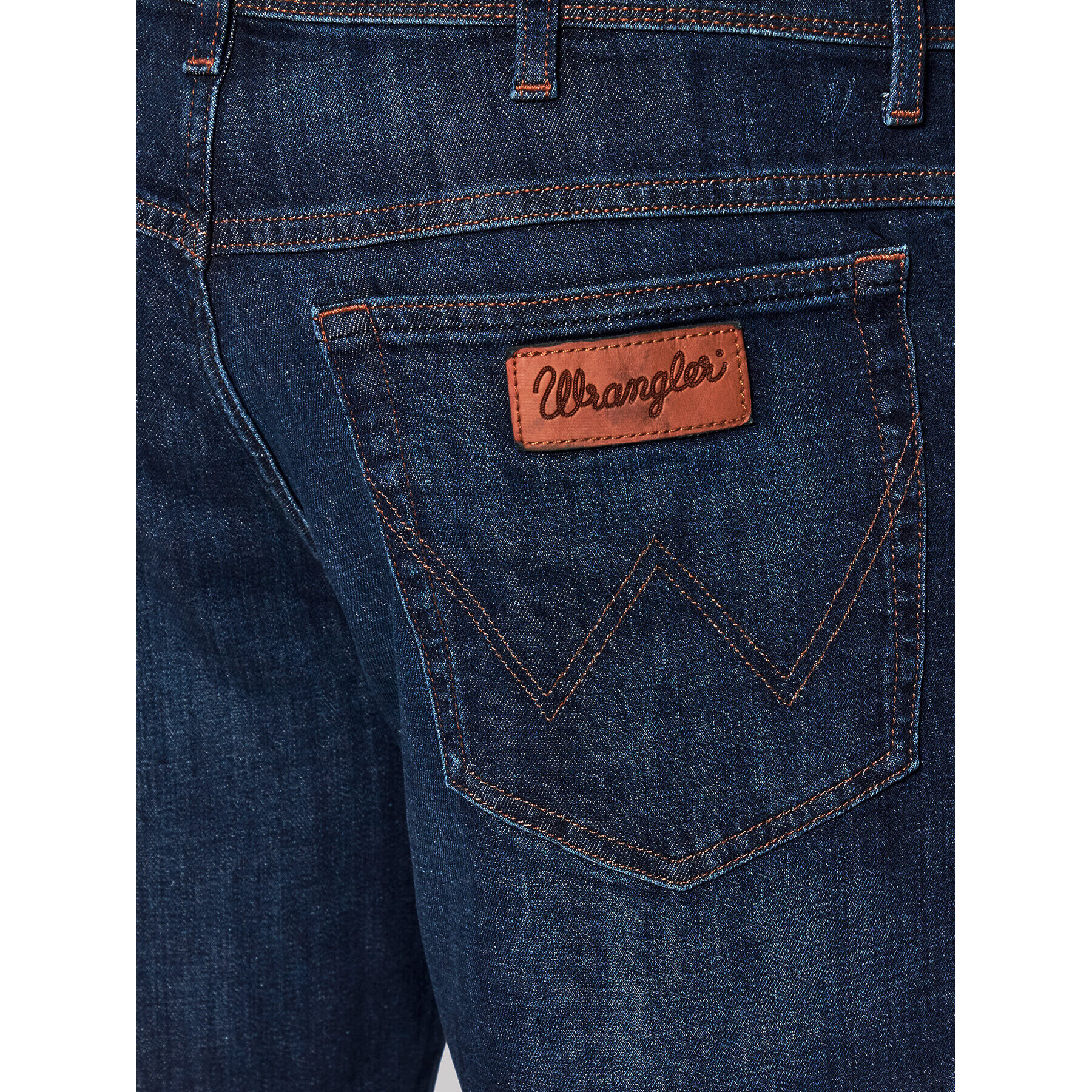 Wrangler Džínsové šortky Texas W11CYJ38E Tmavomodrá Regular Fit - Pepit.sk